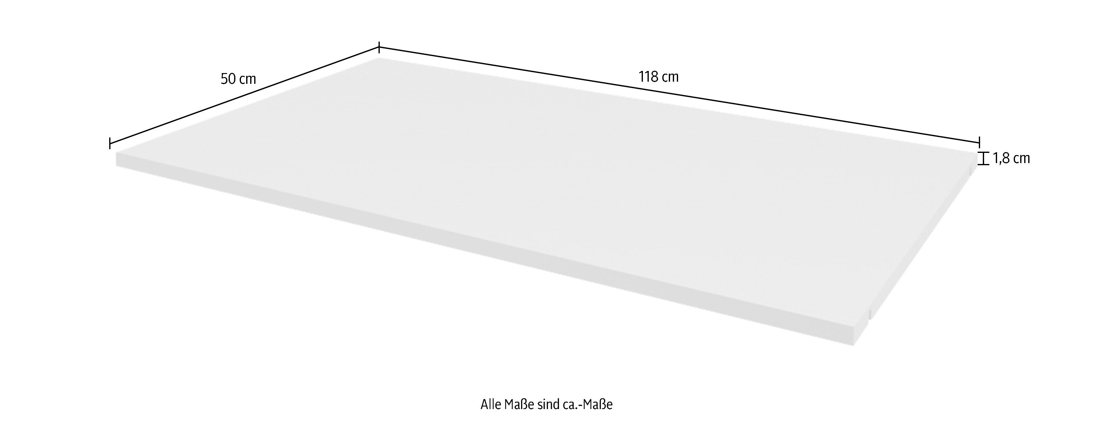 Home affaire Plank Evergreen, optioneel in de breedtes 58 en 118 cm Passend bij de kledingkasten van de serie Evergreen