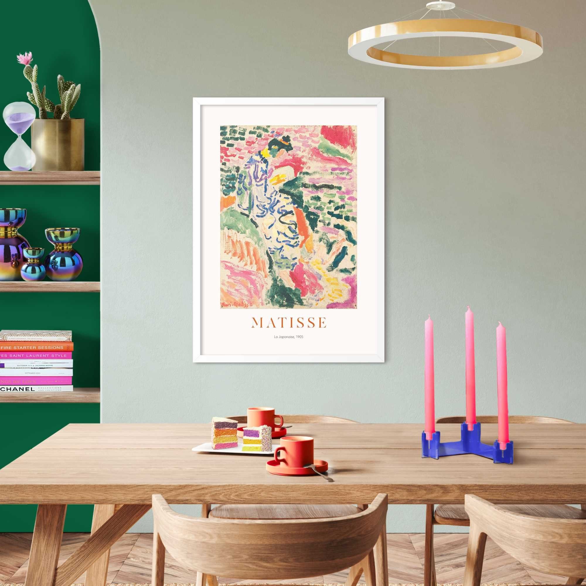 Reinders! Artprint op linnen La Japonaise - Matisse