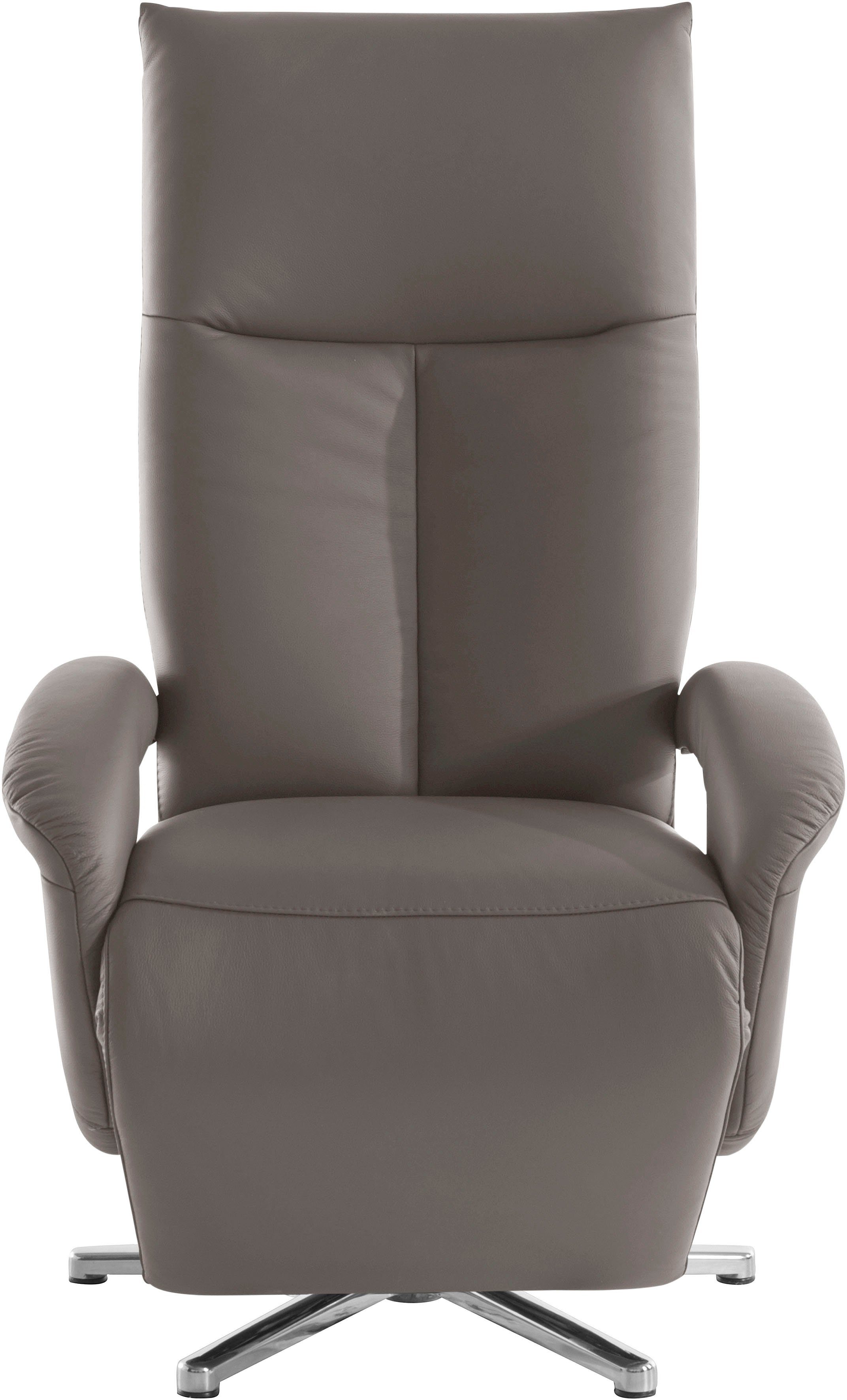 sit&more Relaxfauteuil Tycoon met verstelbare hoofdsteun en 360° draaifunctie keuze tussen handmatige of elektrische functie, ook met accu (draadloos)