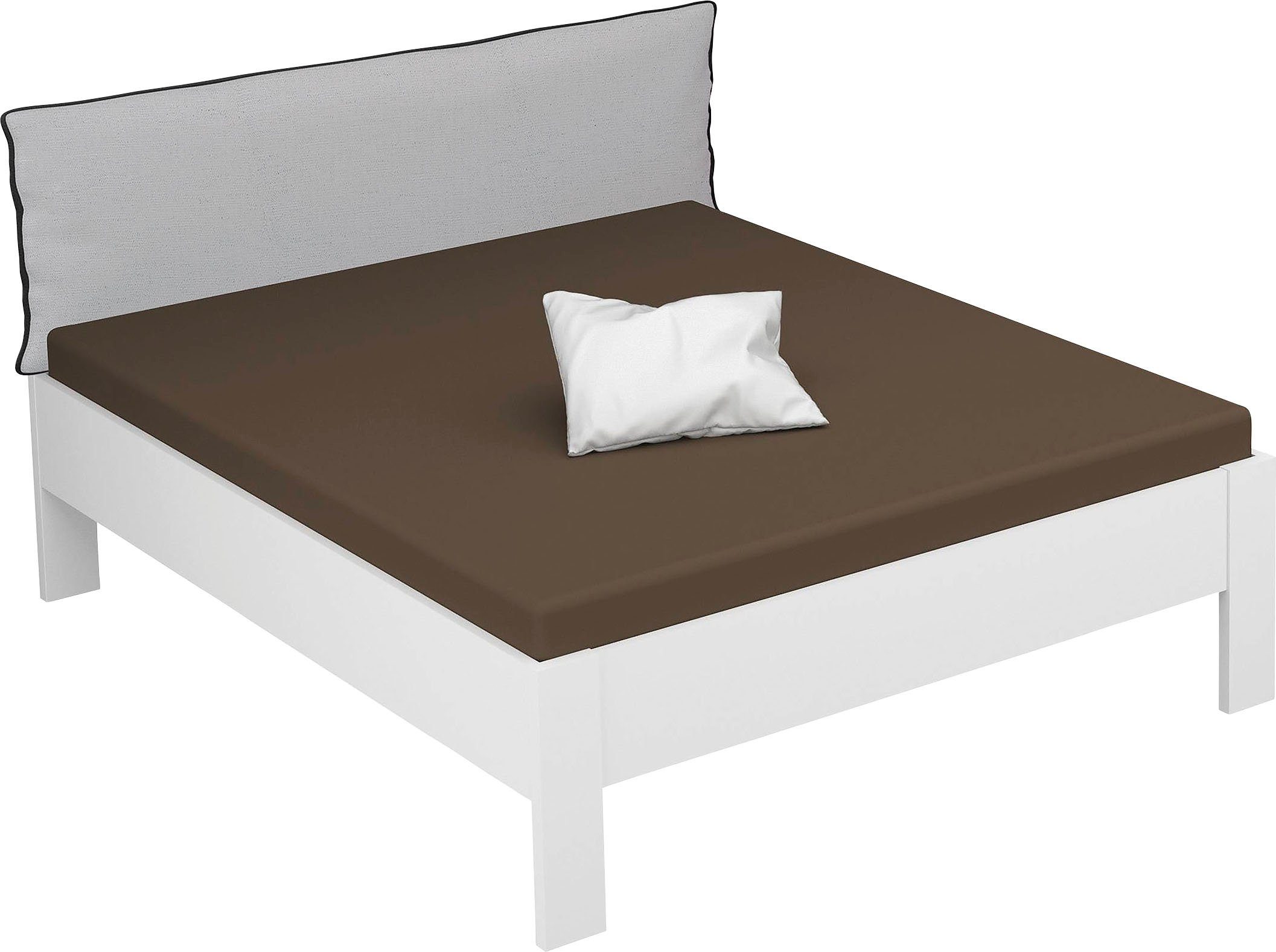 rauch Futonbed Aditio Hoofdbord weefstof met afgezette opstaande naad