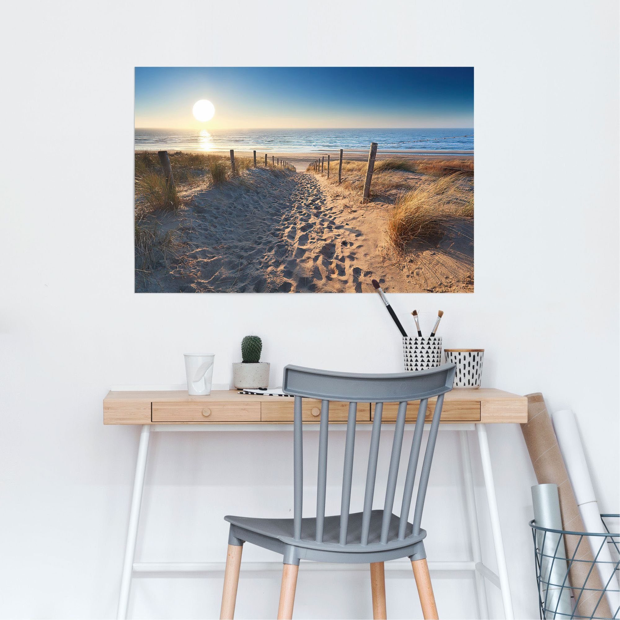 Reinders! Poster Weg door de duinen