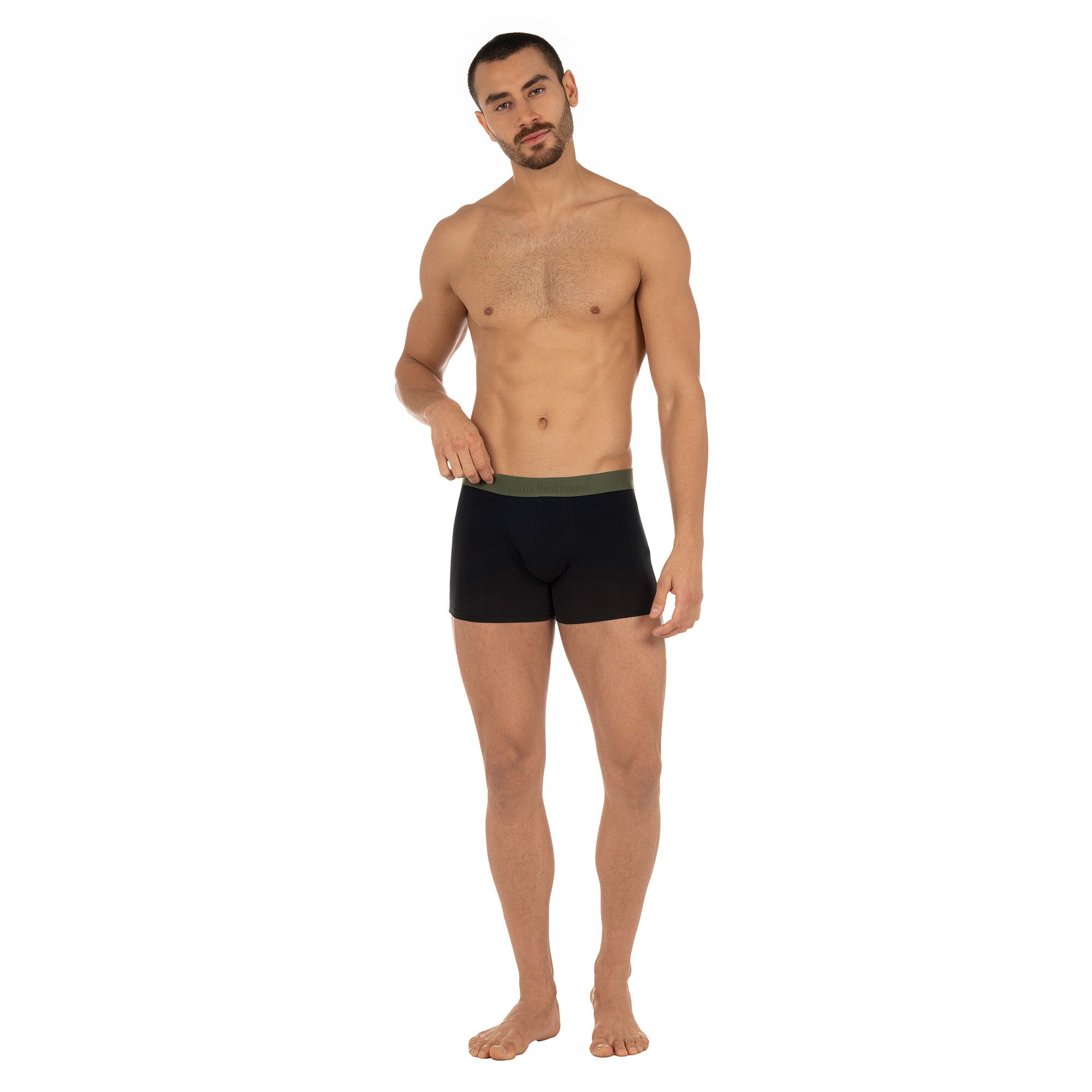 Bruno Banani Boxershort Flowing met contrastkleurige boorden (Set van 2)