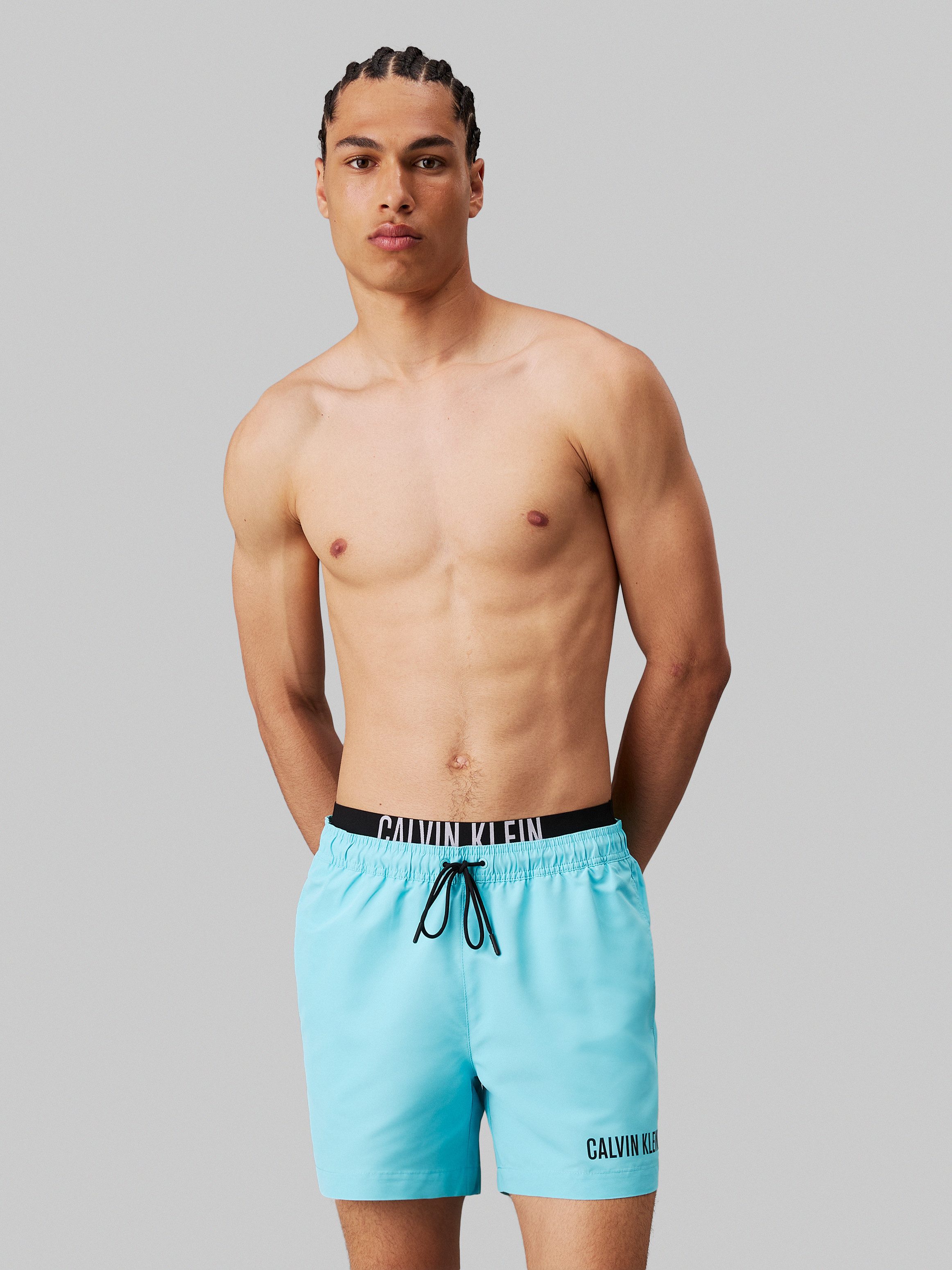 NU 20% KORTING: Calvin Klein Swimwear Zwemshort MEDIUM DOUBLE WB