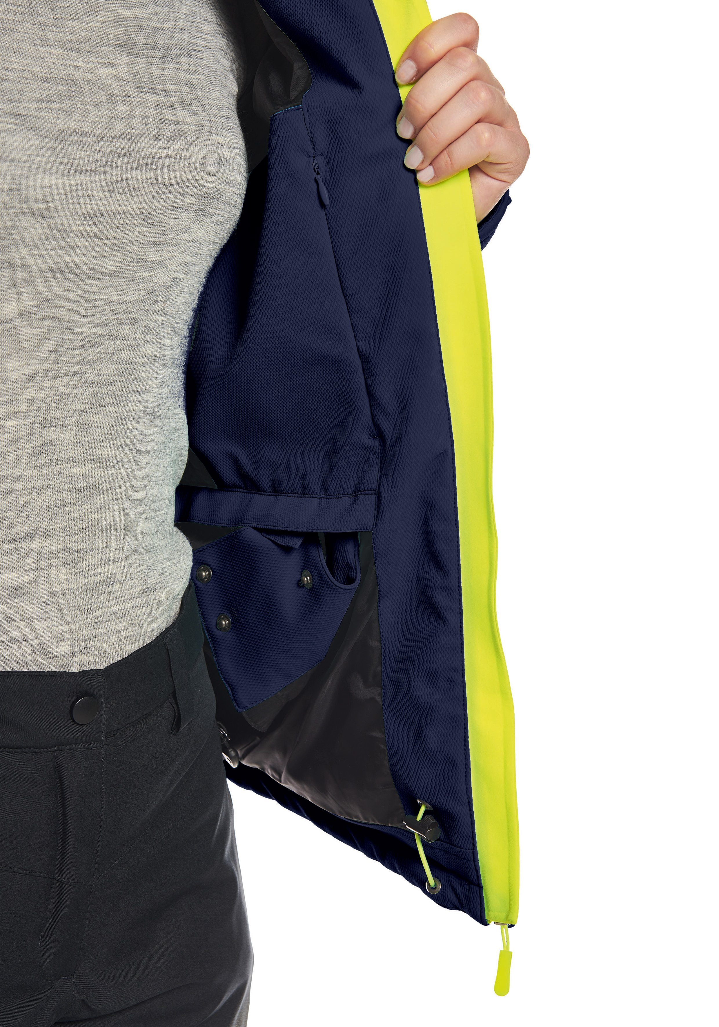 Maier Sports Functioneel jack Fast Vibes W Hybride jack voor dames in volwaardige ski-uitvoering