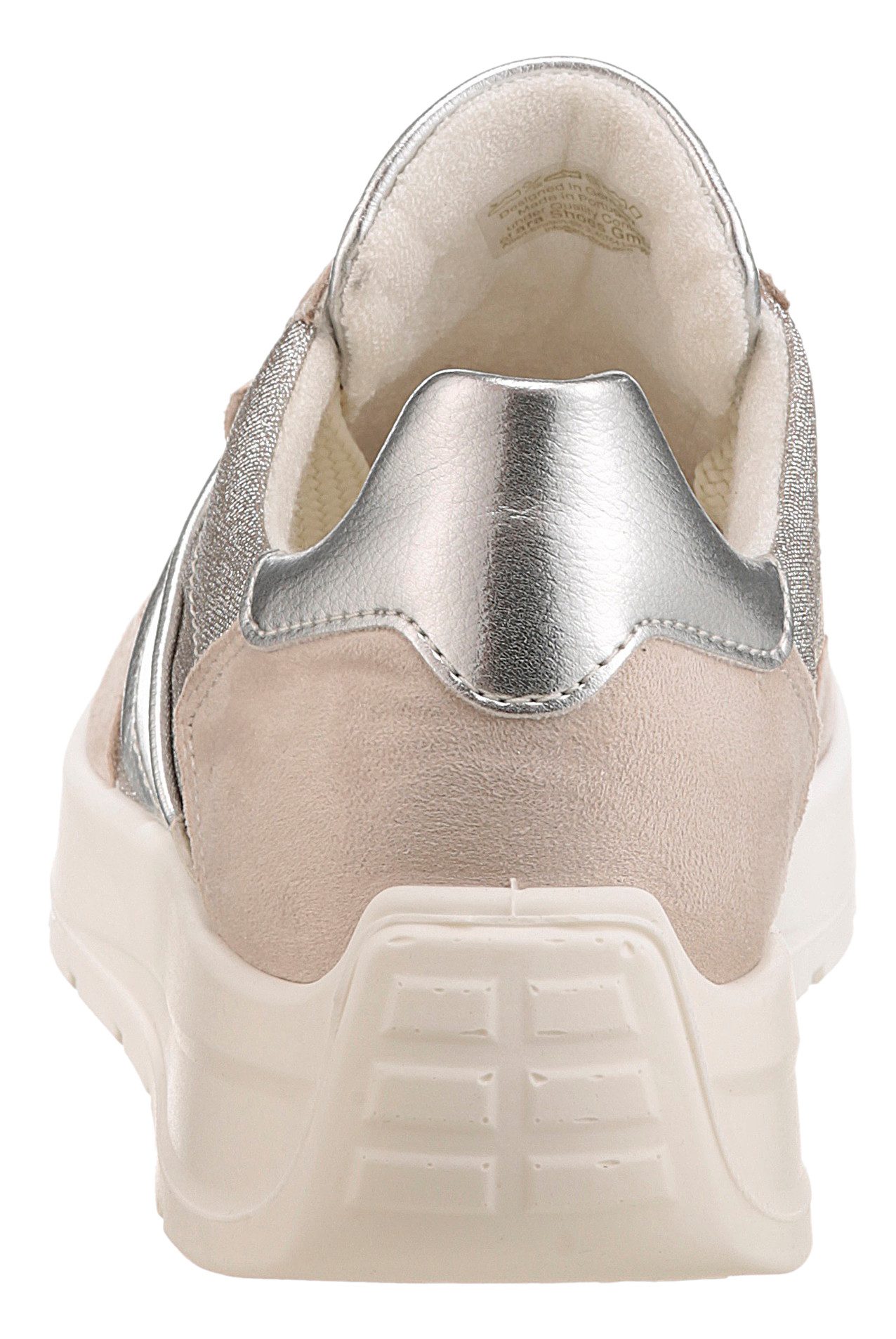 Ara Sneakers met sleehak New York , wig sneaker, veterschoen in comfortwijdte h (= zeer breed)