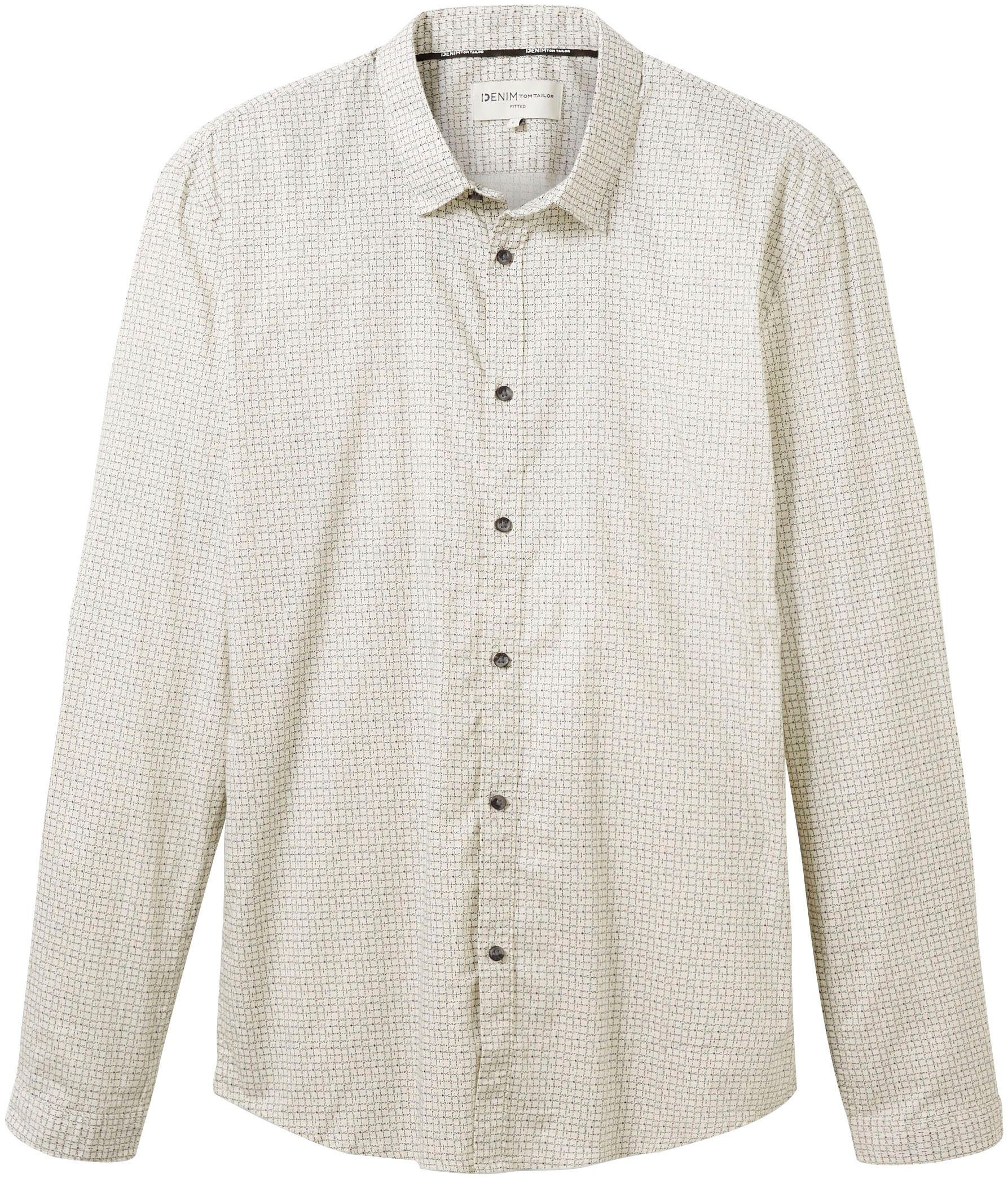 Tom Tailor Denim Overhemd met lange mouwen