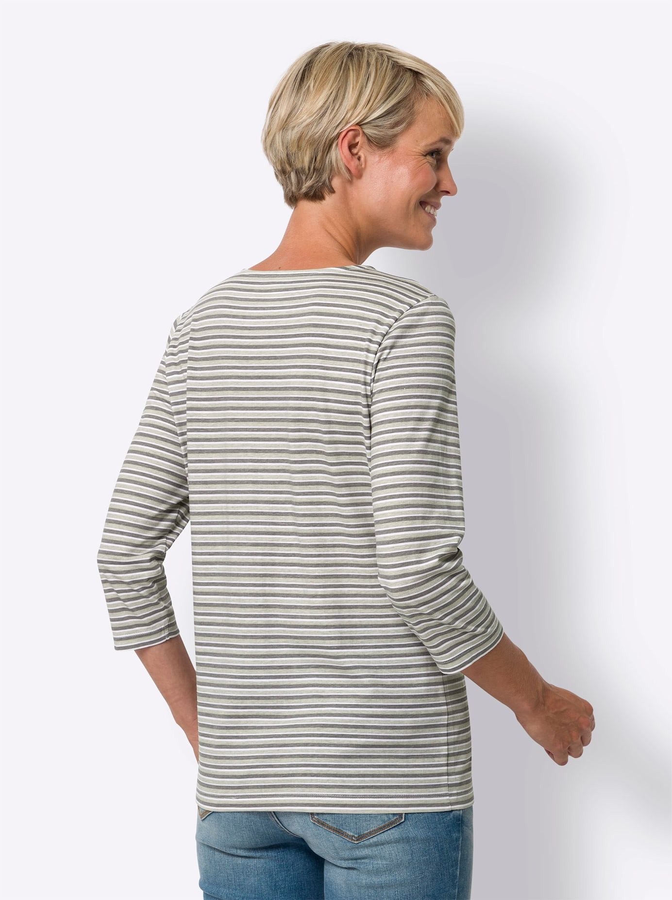 Classic Basics Shirt met 3/4 mouwen Shirt met 3/4-mouwen (1-delig)