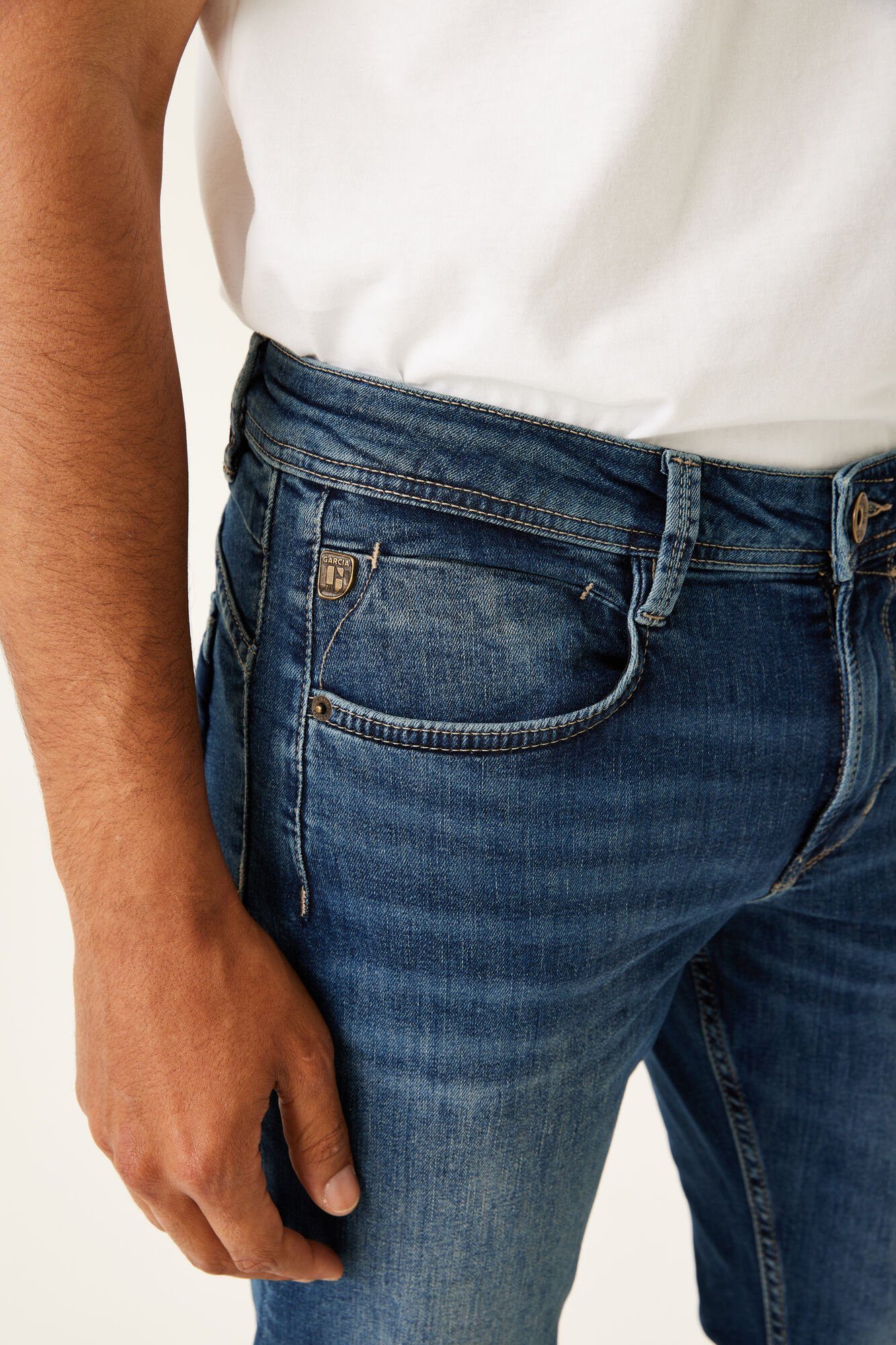 Garcia 5-pocket jeans Rocko in verschillende wassingen