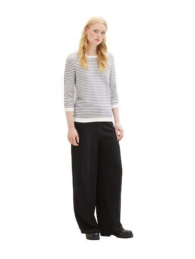 Tom Tailor Denim Sweatshirt met gestructureerde strepen