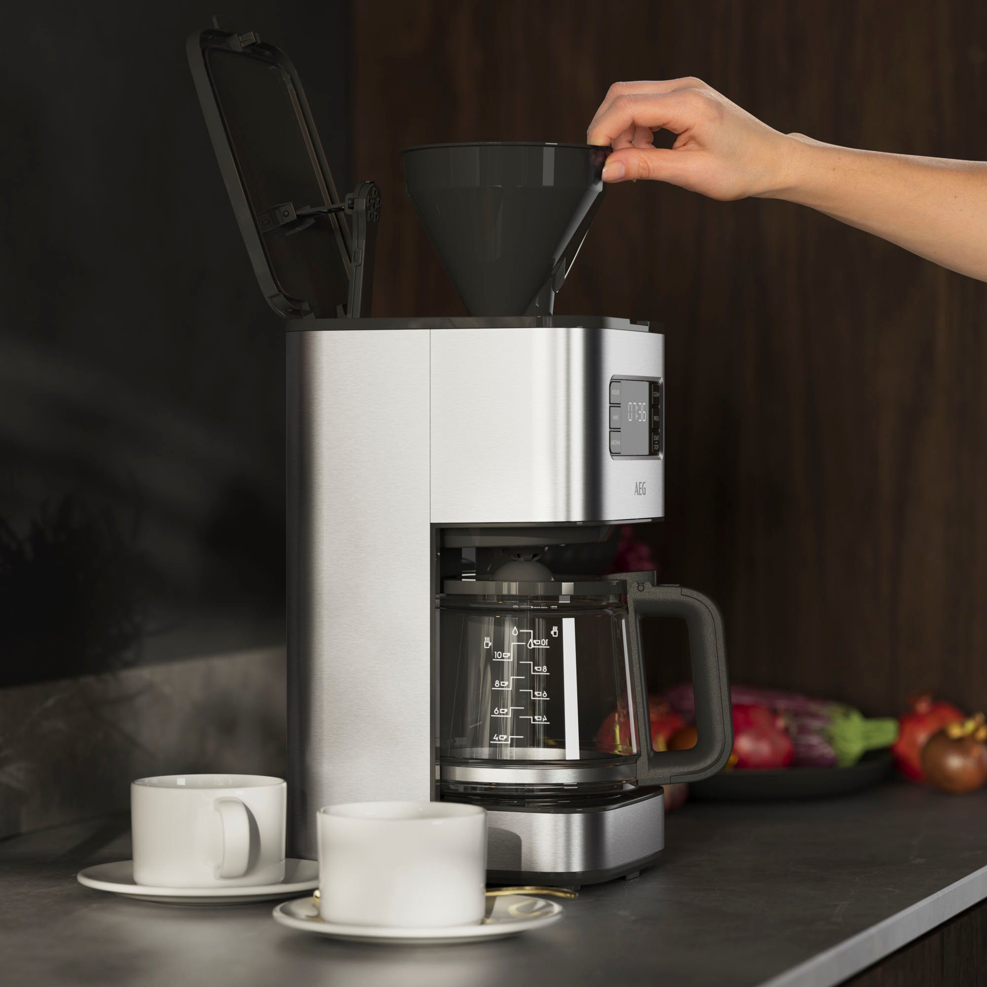 AEG Filterkoffieapparaat Gourmet 6 CM5-1-6ST, 1,25 l