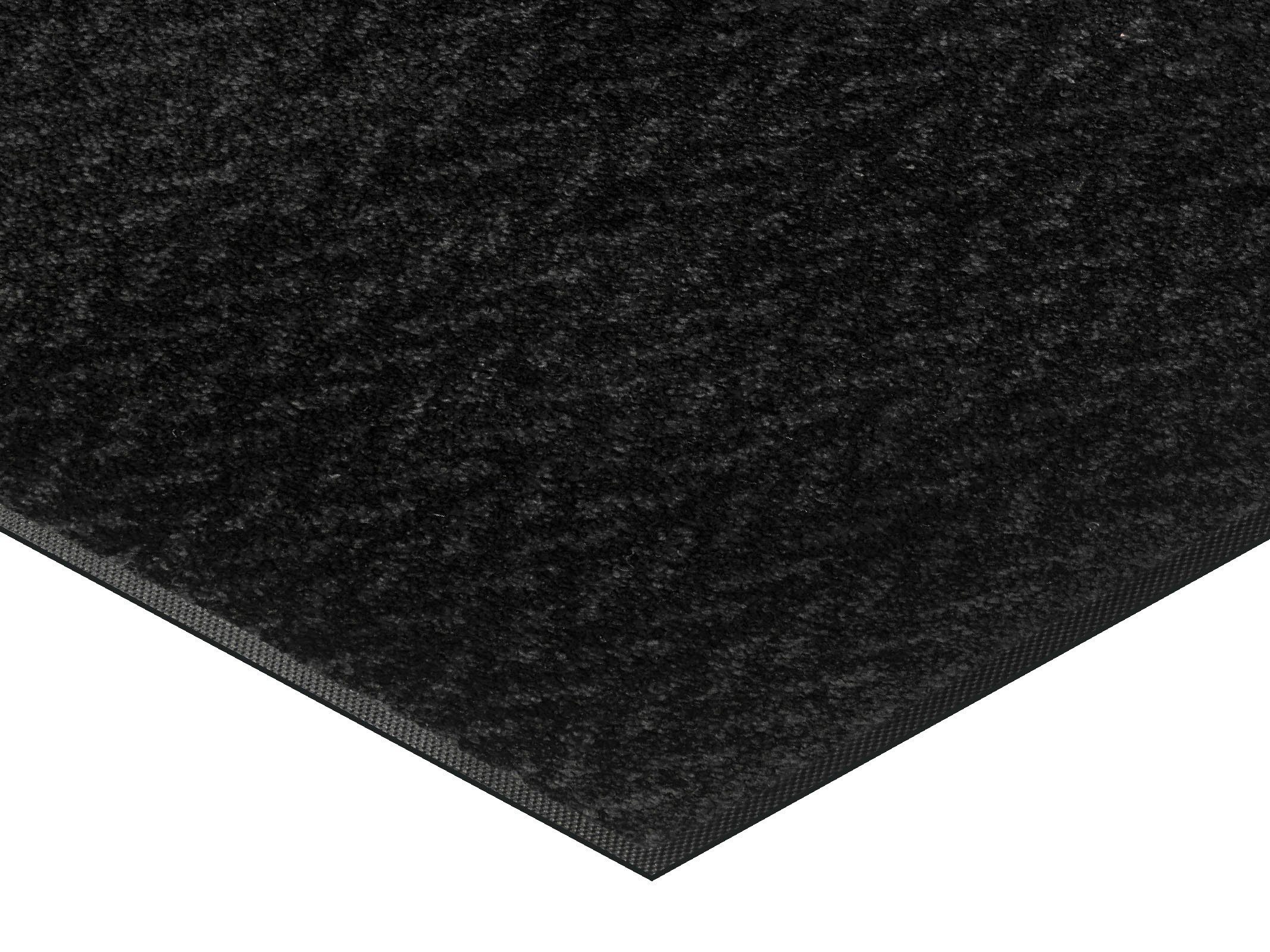 wash+dry by Kleen-Tex Loper Duo Charcoal Inloopmatten, antislip, geschikt voor binnen en buiten, wasbaar