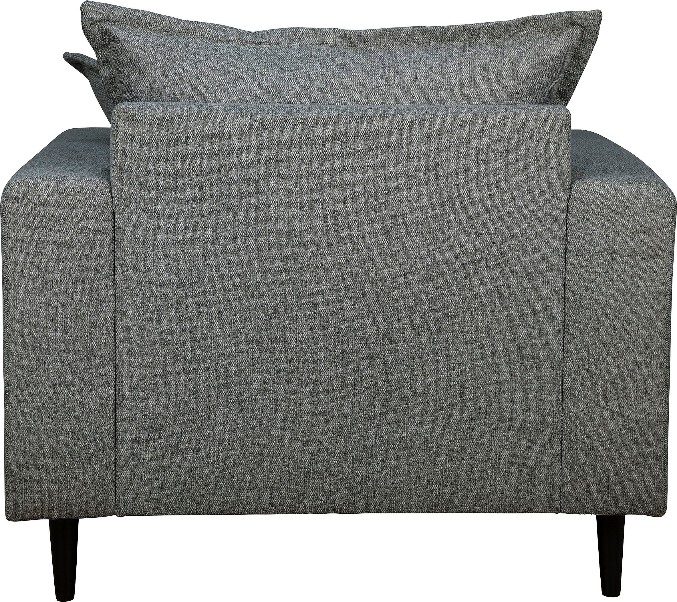Home affaire Fauteuil VEYRAS loungefauteuil, afmetingen B/D/H: 95/84/76 cm