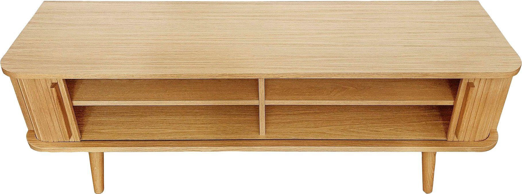 Woodman Tv-meubel Rove bijzonder design, in twee breedtes, met eikenfineer