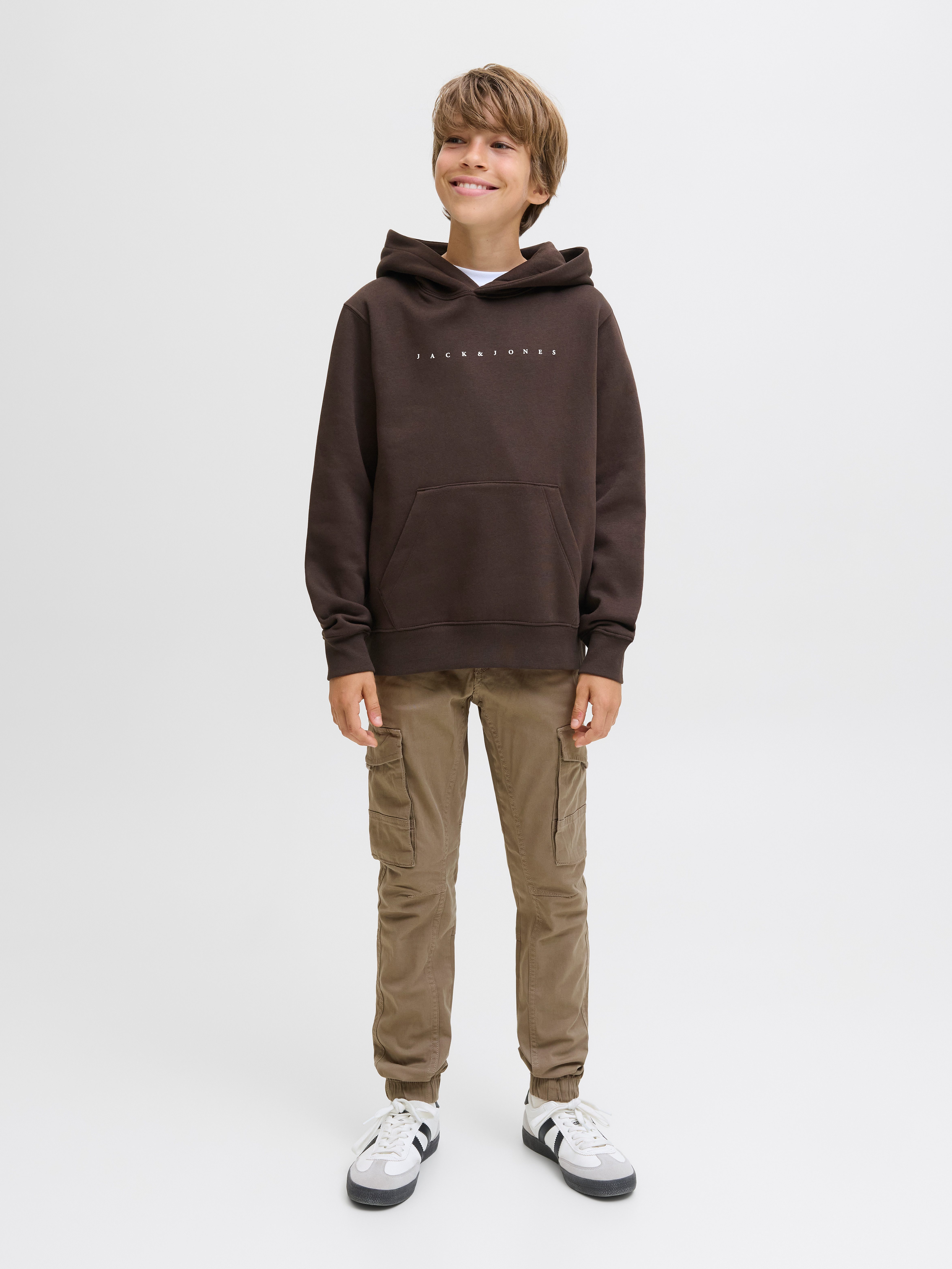 Jack & Jones Junior Cargobroek JPSTPAUL JJFLAKE AKM 542