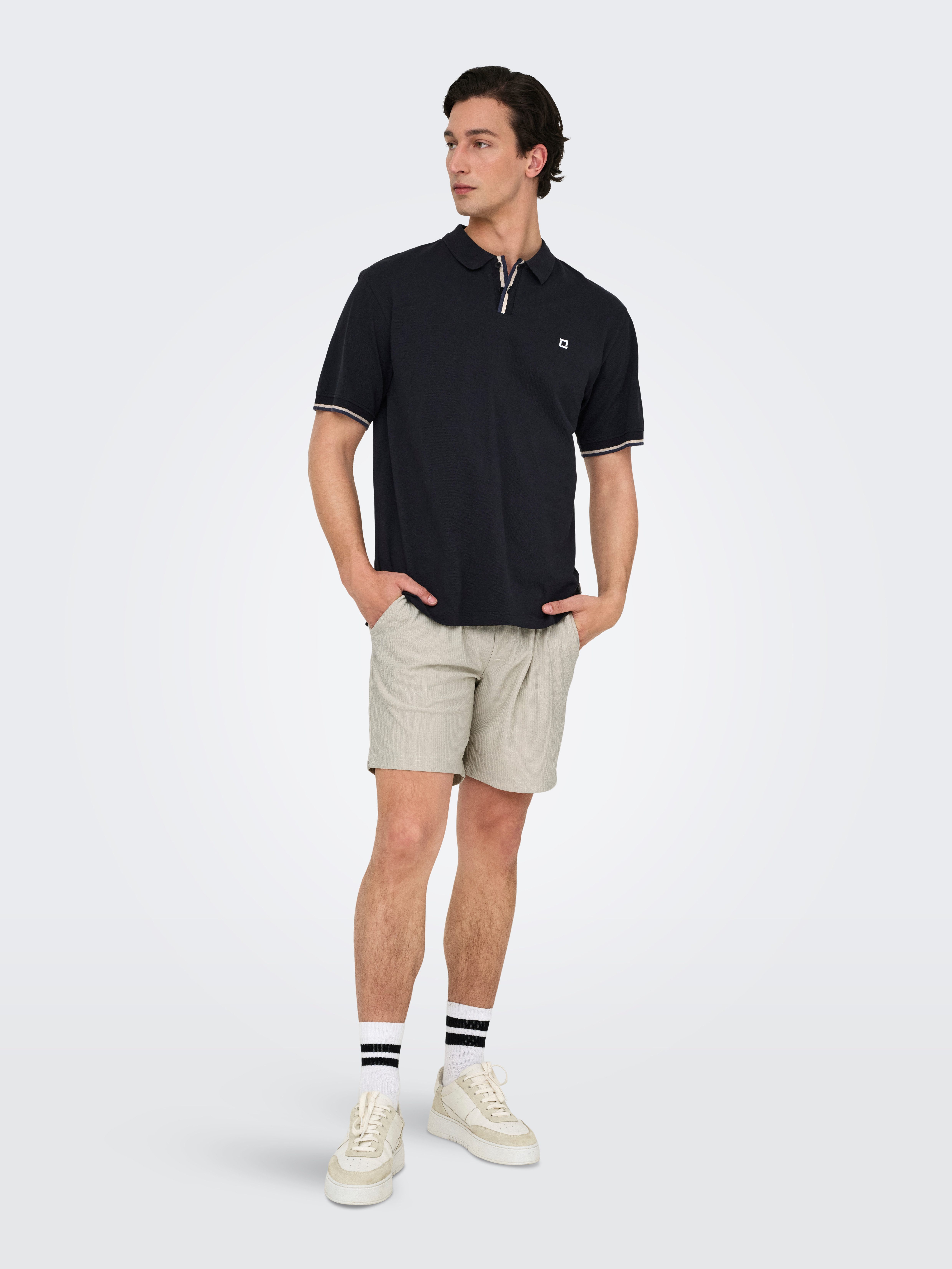 ONLY & SONS Short ONSTEL LIFE PLIZZE SHORTS NOOS