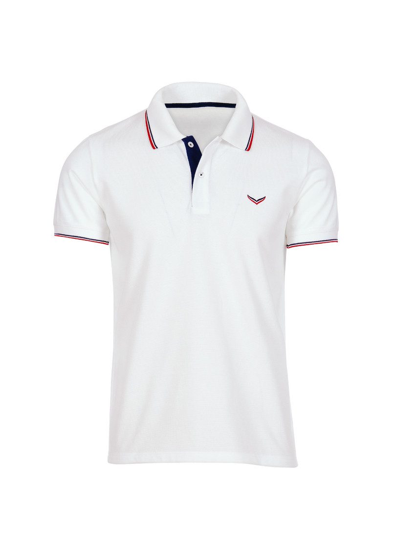 Trigema Poloshirt TRIGEMA slim fit poloshirt (1-delig)