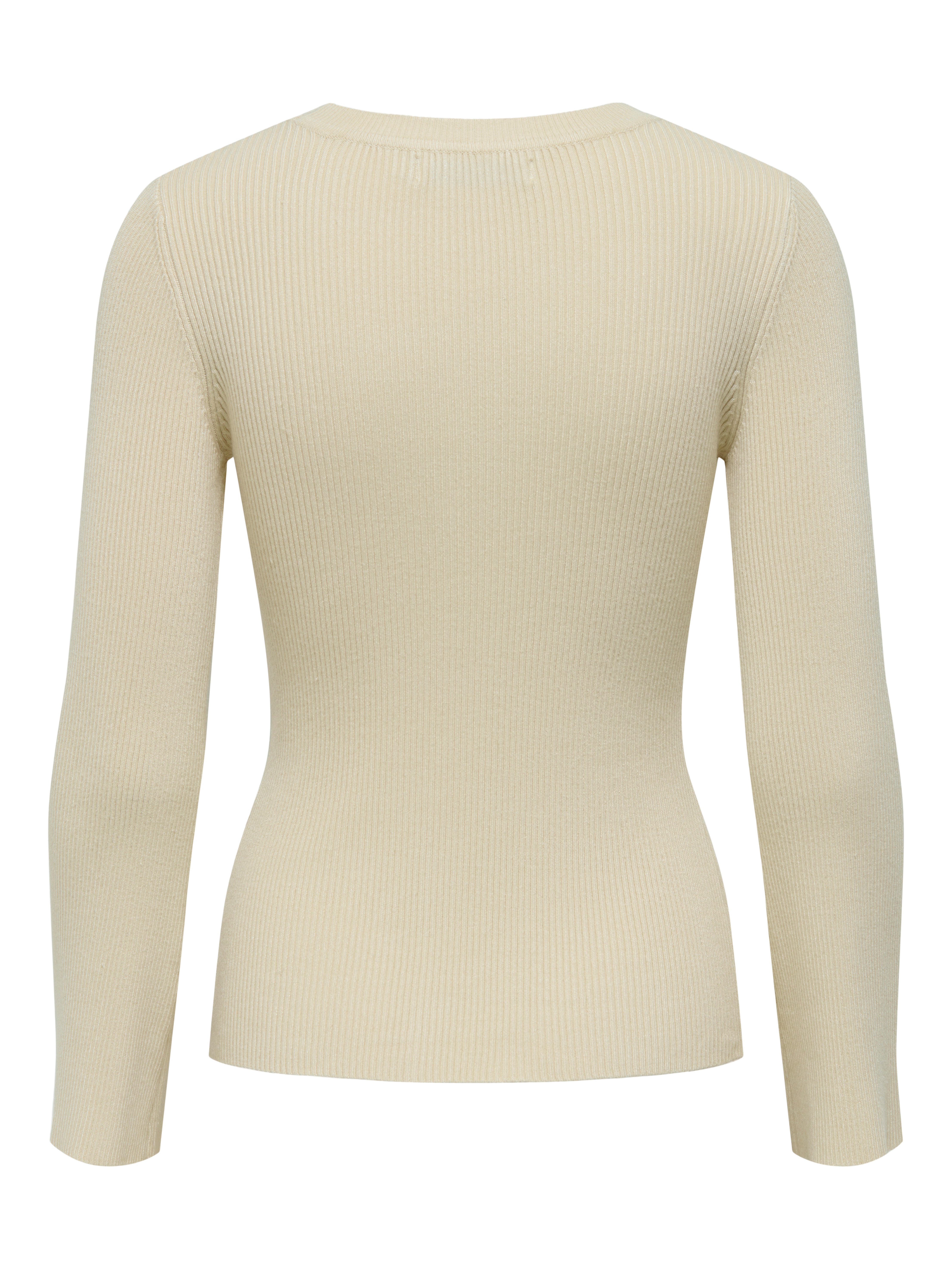 Only Trui met ronde hals ONLNATASCHA LS BLING O-NECK CC KNT