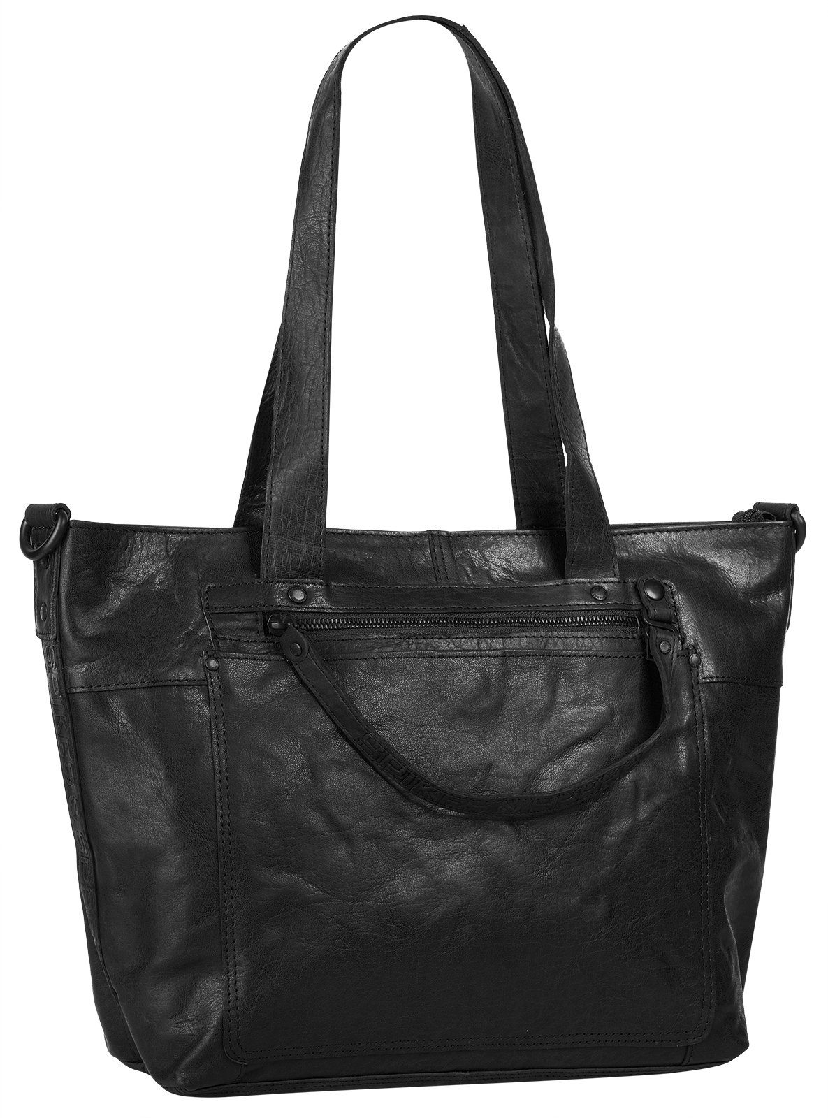 Spikes & Sparrow Shopper echt leder