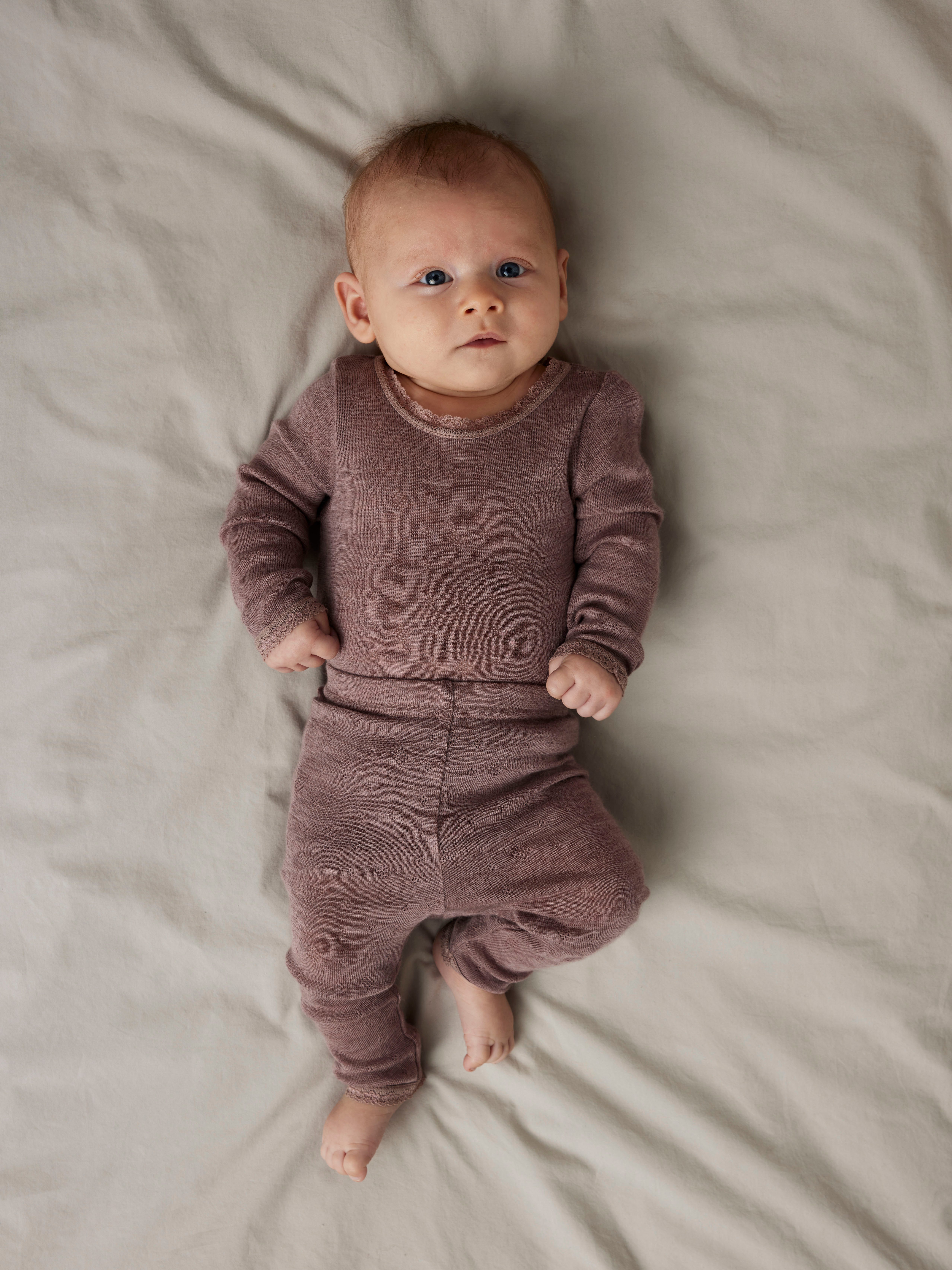 Name It Body met lange mouwen NBFWANG WOOL NEEDLE LS BODY SOLID NOOS