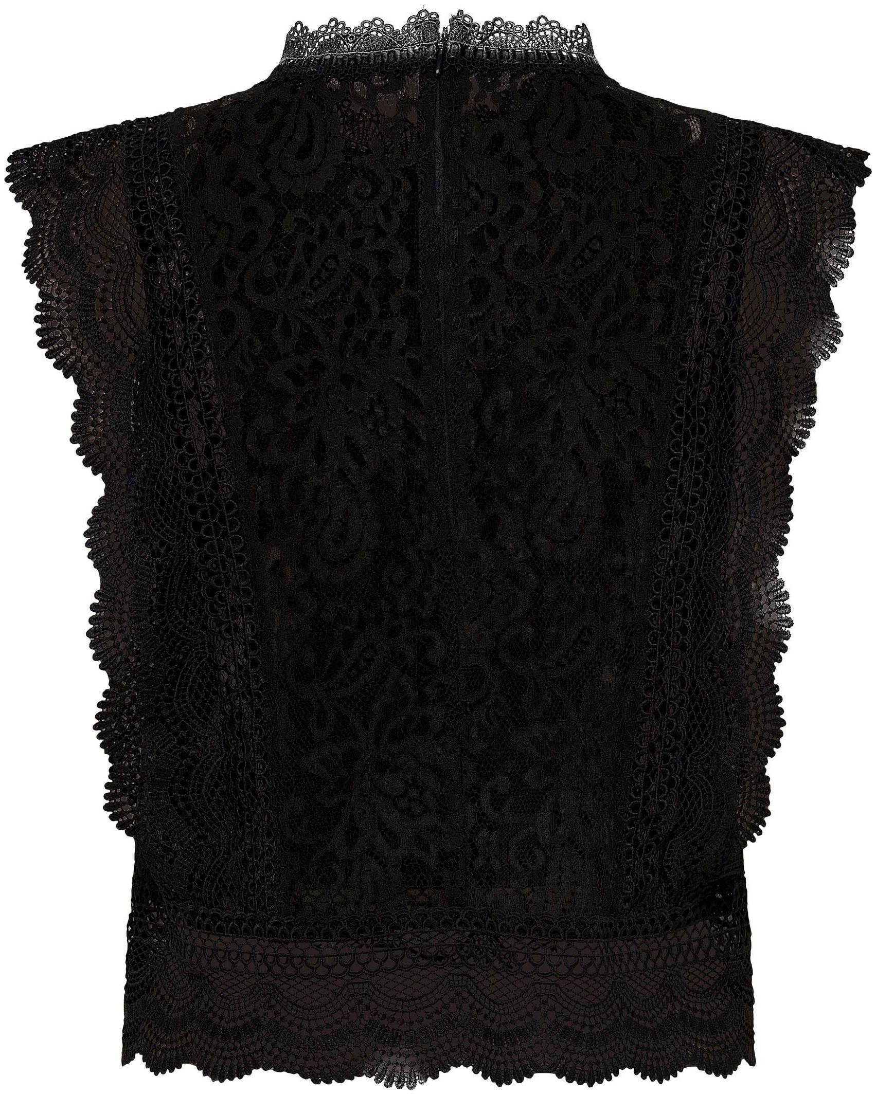 Only Kanten shirt ONLKARO S/L LACE TOP NOOS WVN