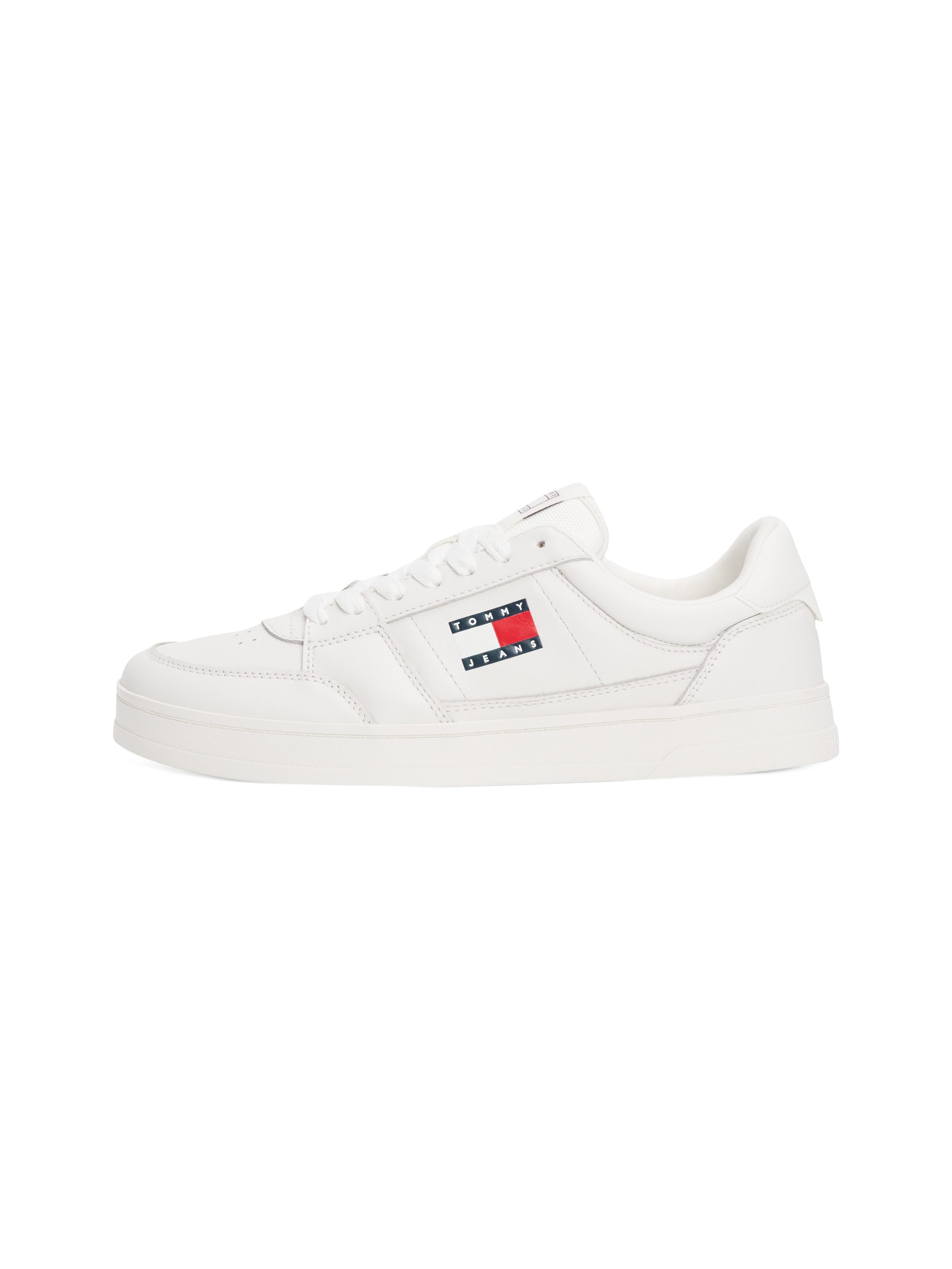 TOMMY JEANS Sneakers TJM THE GREENWICH NEW ESS , vrijetijdsschoen, lage schoen, veterschoen in basket-style