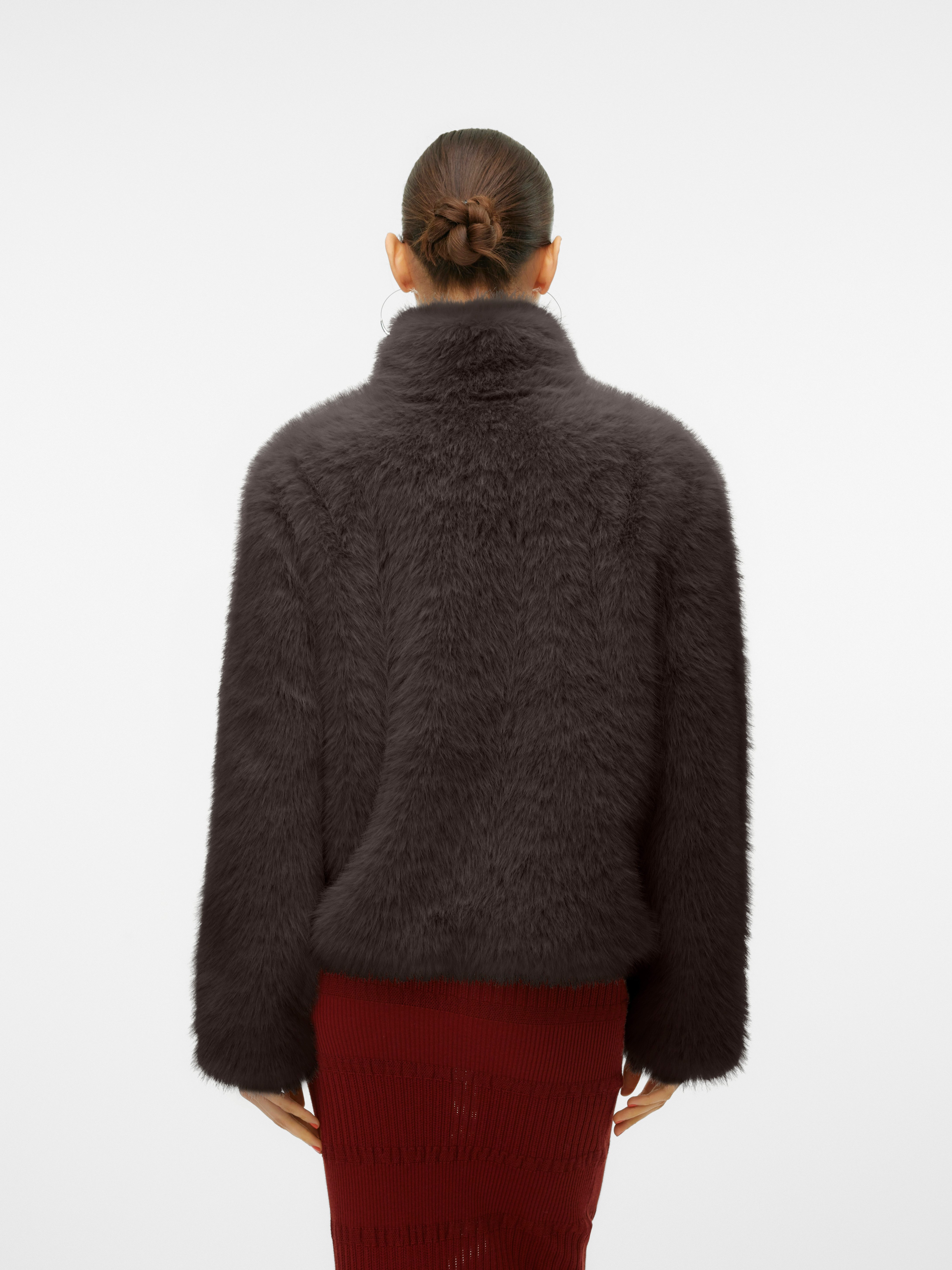 Vero Moda Jack van imitatiebont VMMONROE SHORT JACKET NOOS