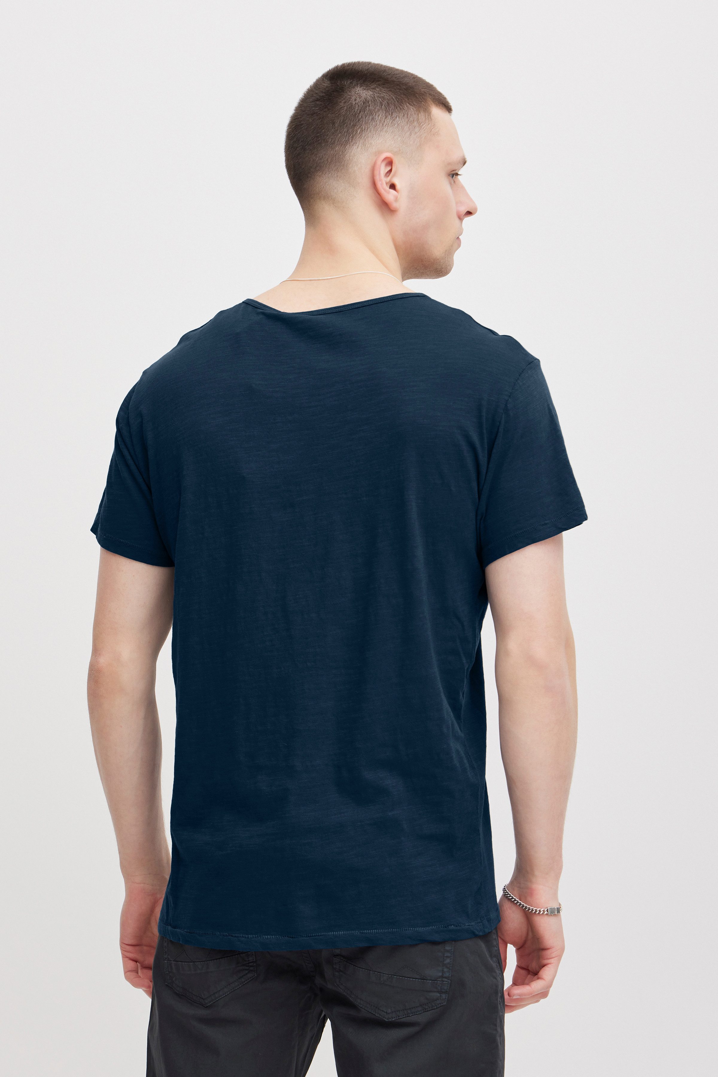 Blend T-shirt BHAshton split neck tee