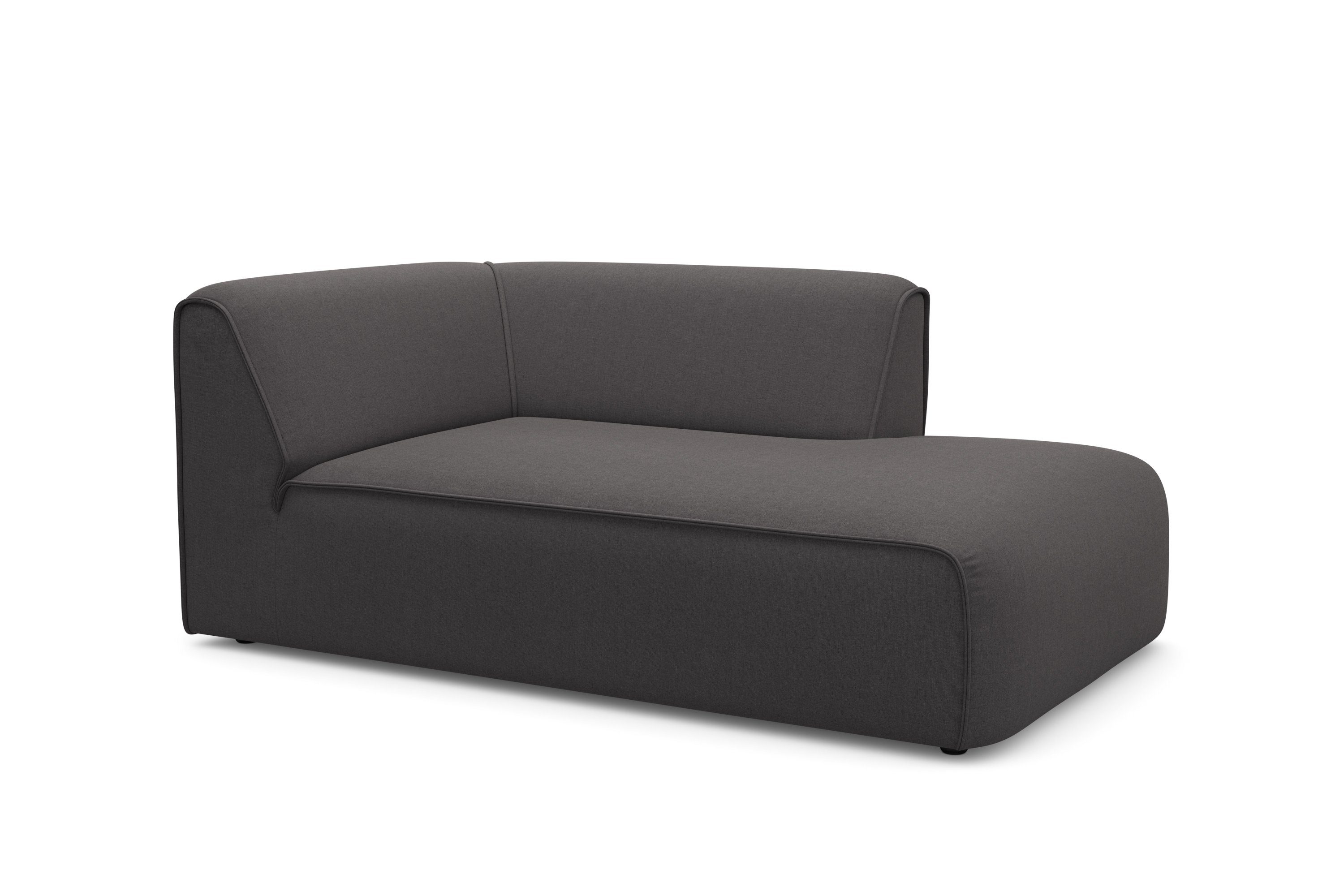 RAUM.ID Ottomane Merid chaise longue, afmetingen B/D/H: 100/162/70 cm als module of apart te gebruiken, voor individuele samenstelling