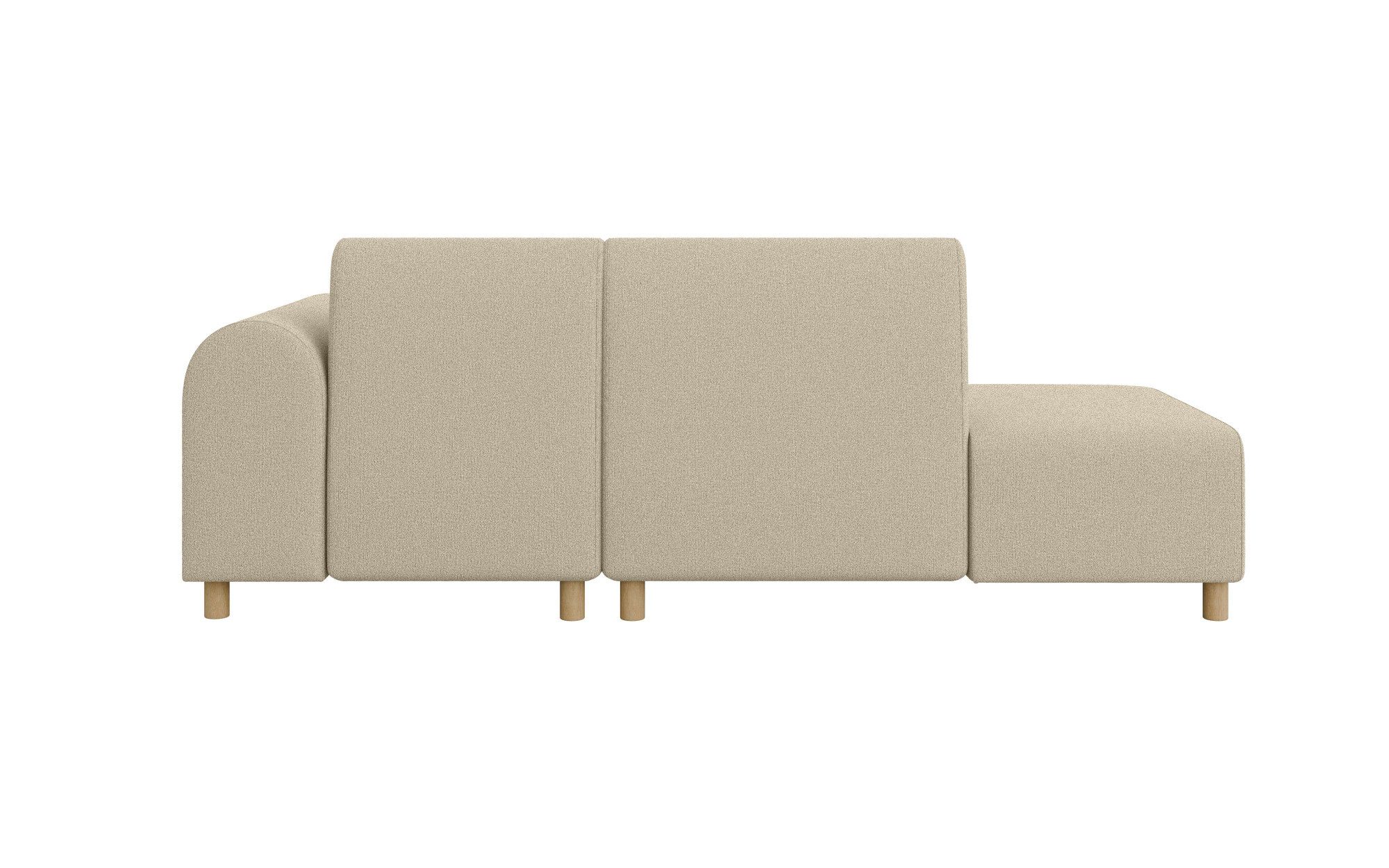 INOSIGN Hoekbank Suyala L-vorm met poef