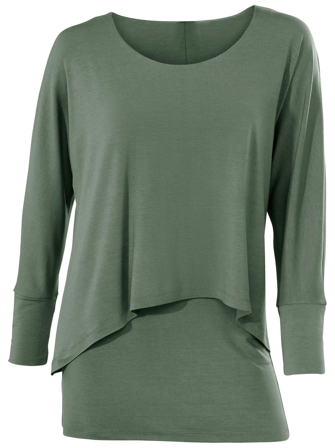 heine Shirt met ronde hals (1-delig)