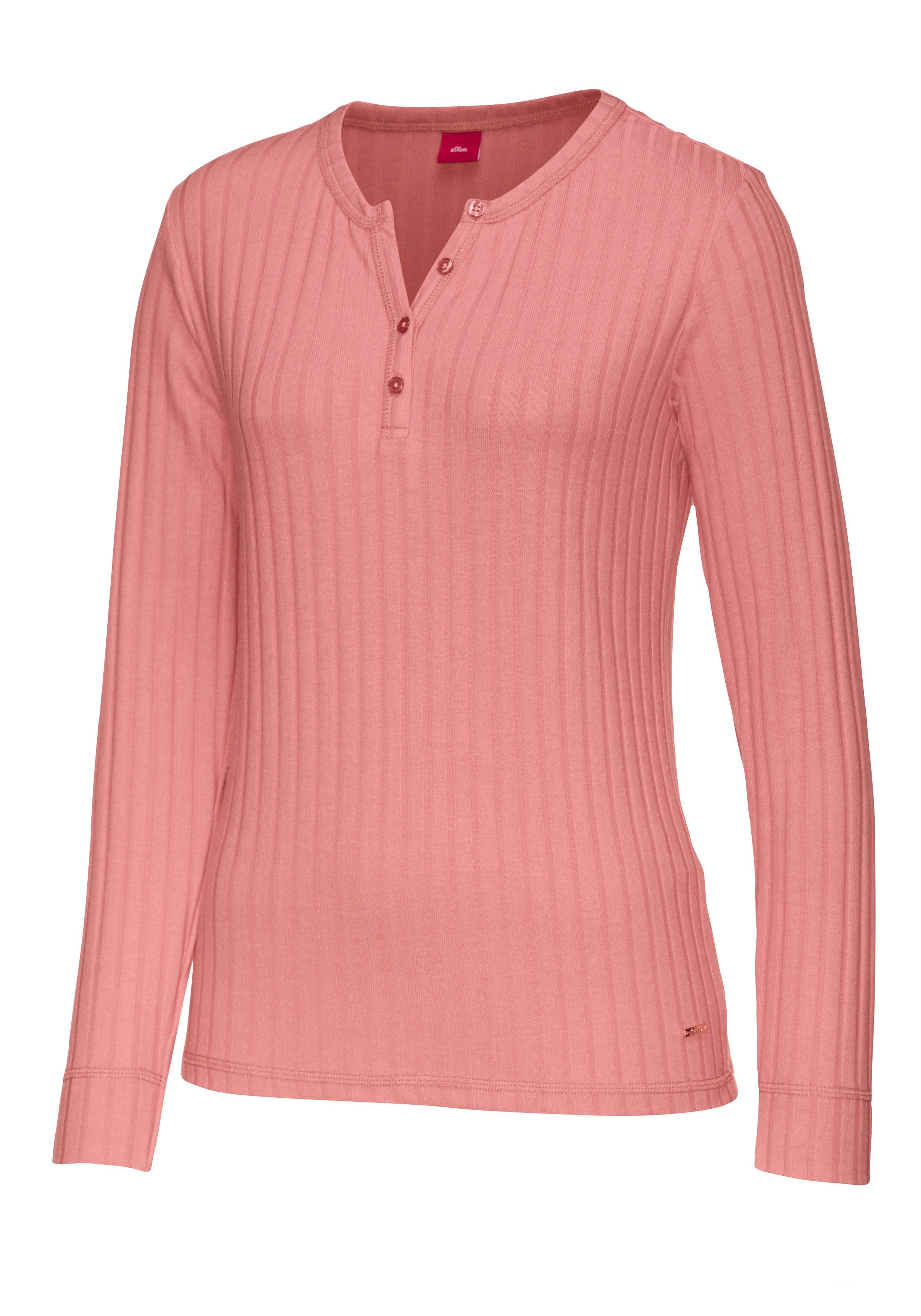 s.Oliver RED LABEL Beachwear Shirt met lange mouwen