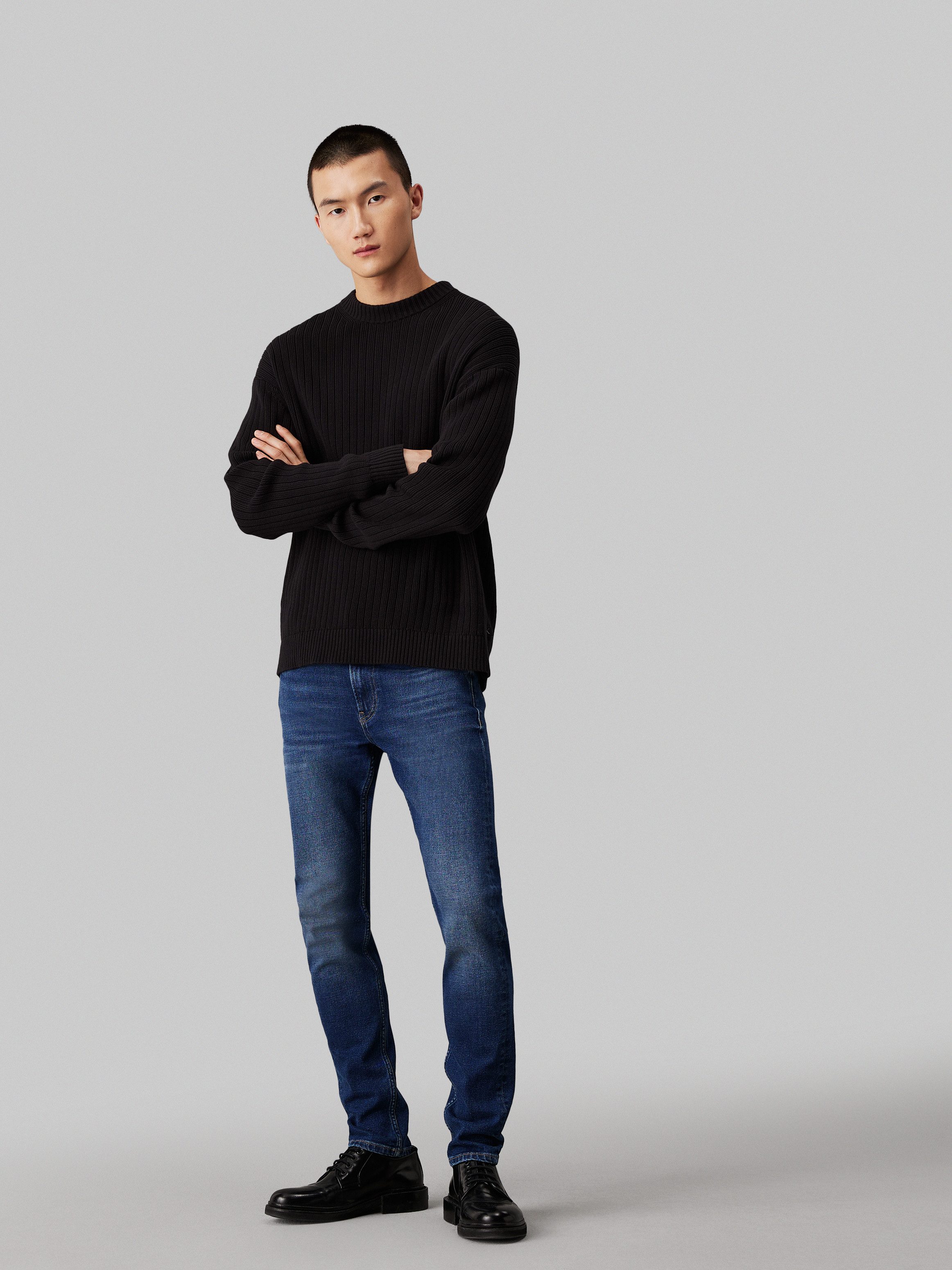 Calvin Klein Slim fit jeans SLIM TAPER in 5-pocketsstijl