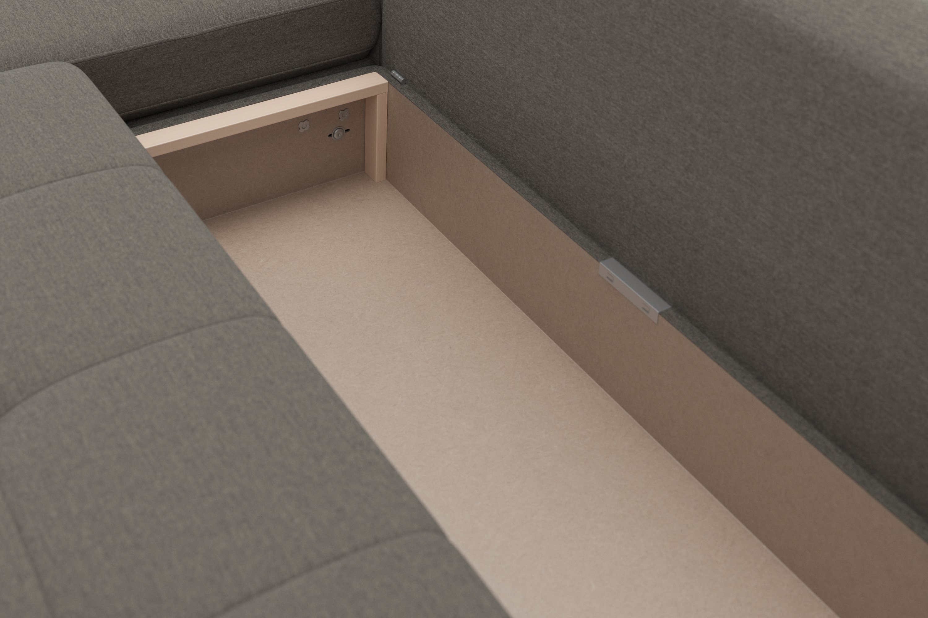 sit&more Hoekbank Latigo L-vorm met récamier, naar keuze met slaapfunctie en bedkist