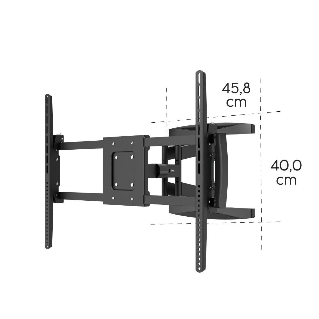 Hama Tv-wandhouder Draaibaar, volledig beweeglijk, 94-304,8cm(37"-120"), 43", 50", 55", 65", 75"