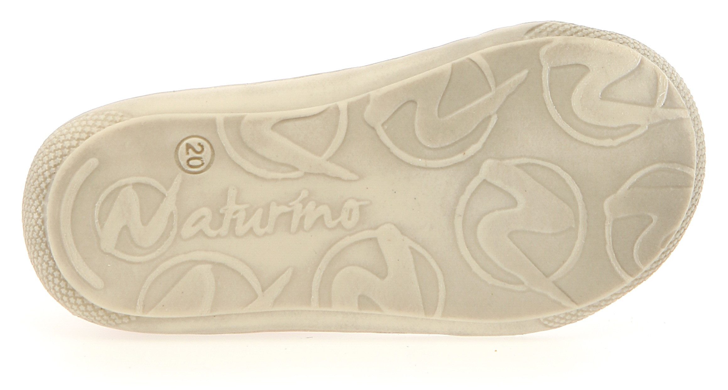 Naturino Babyschoentjes COCOON BONE Babyschoen, blote voeten schoen in used-look, maat sjabloon te downloaden