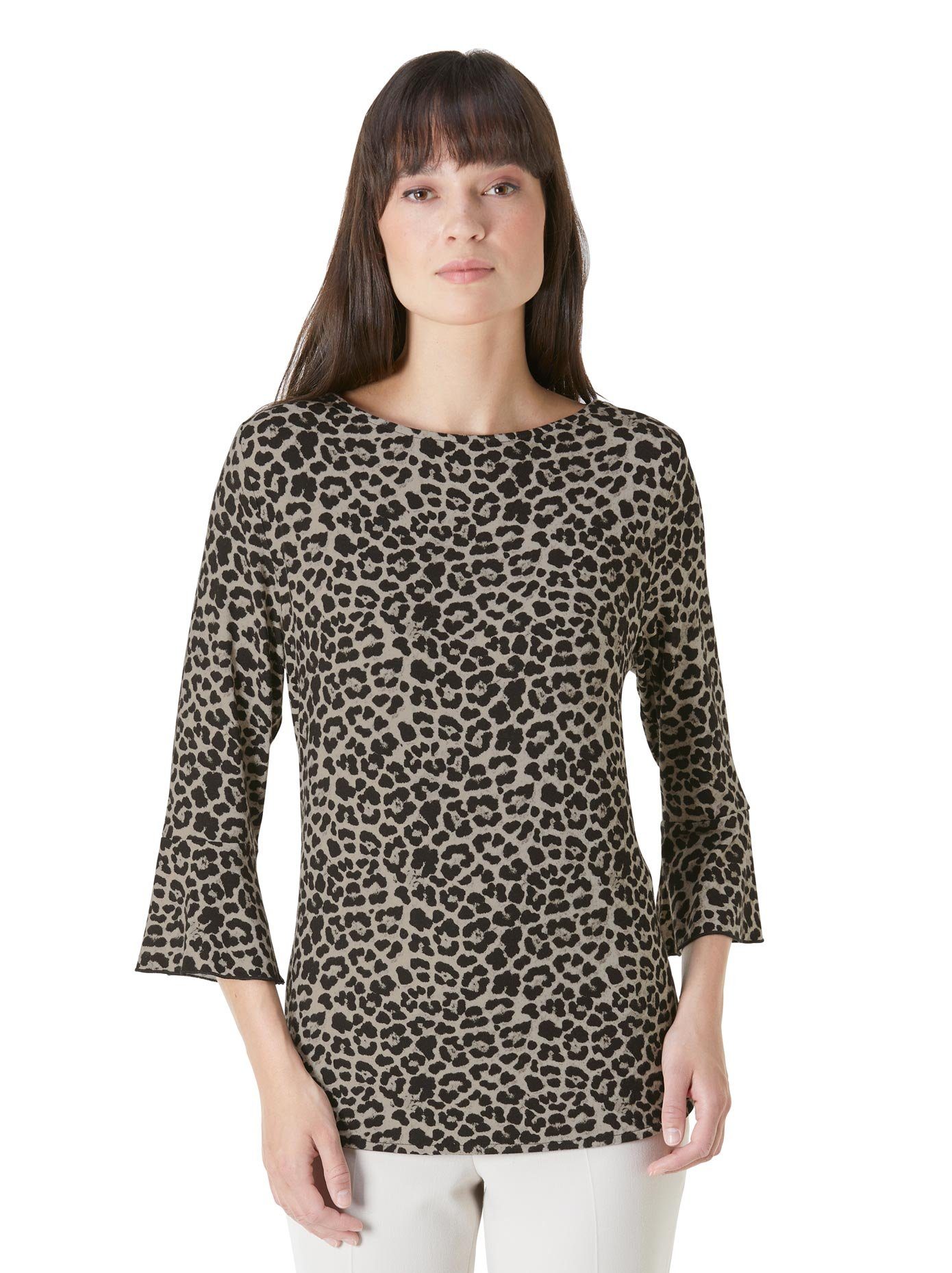 CREATION L PREMIUM Shirt met print Viscose-zijden shirt (1-delig)