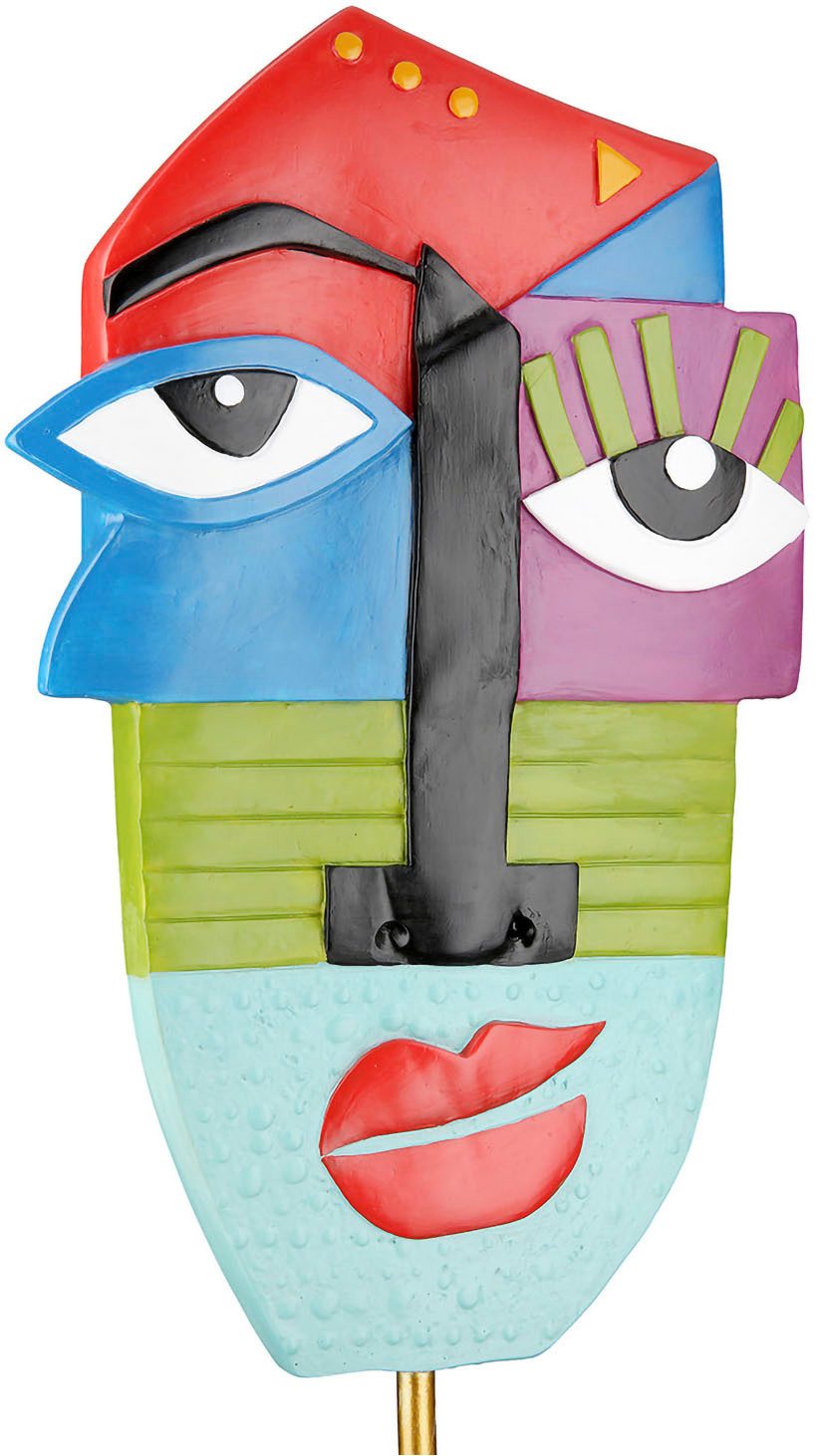 Casablanca by Gilde Fantasyfiguur Gezicht Abstract "Mondrian" (1 stuk)