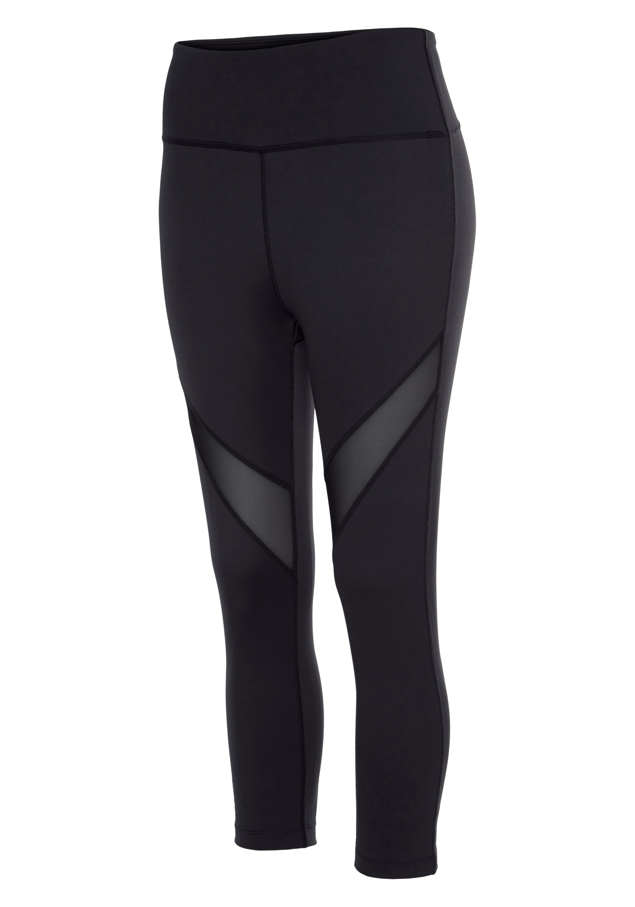 active by Lascana Caprilegging met kleine rimpeling, loungewear
