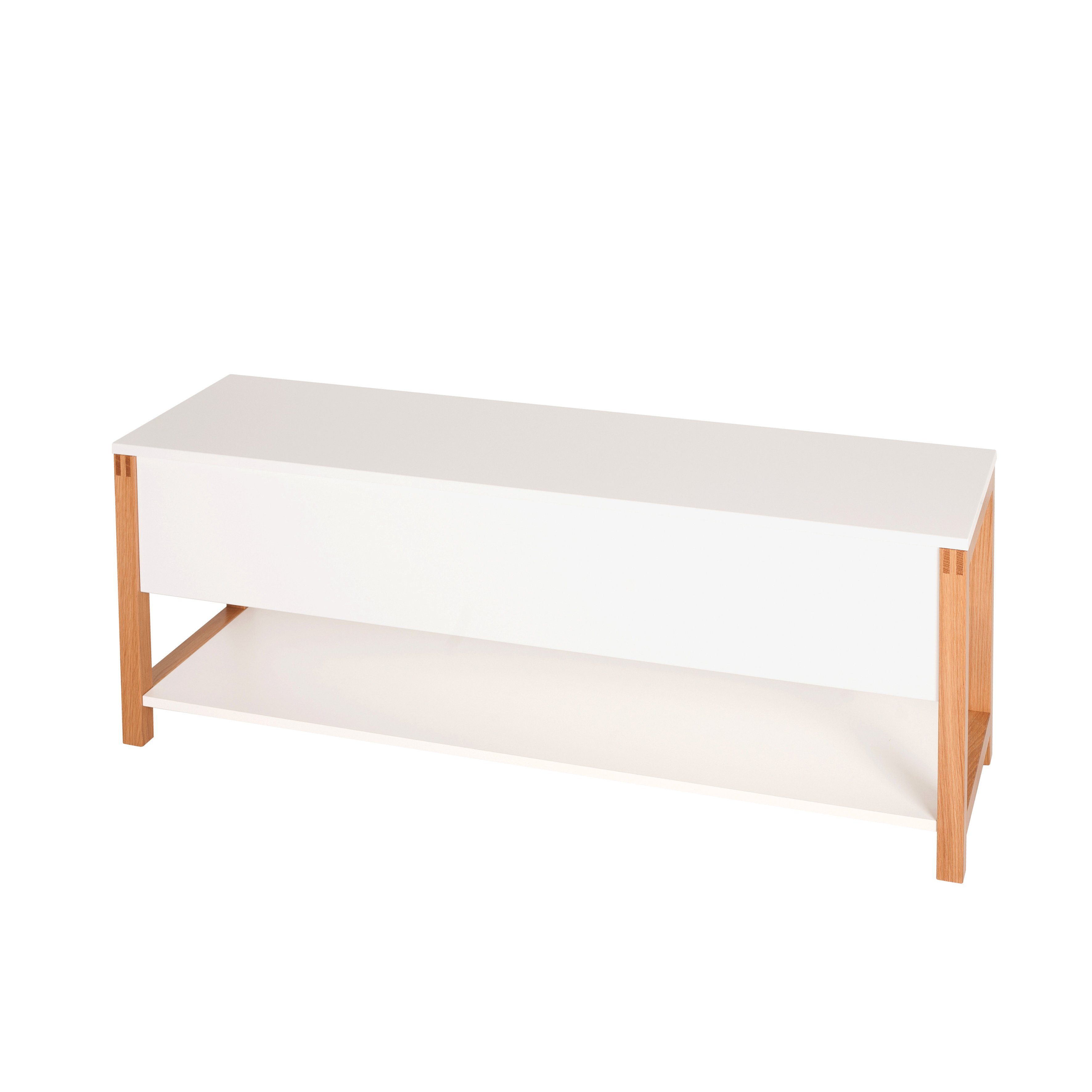 andas Kistbankje in scandinavisch design, houtfineer van eiken