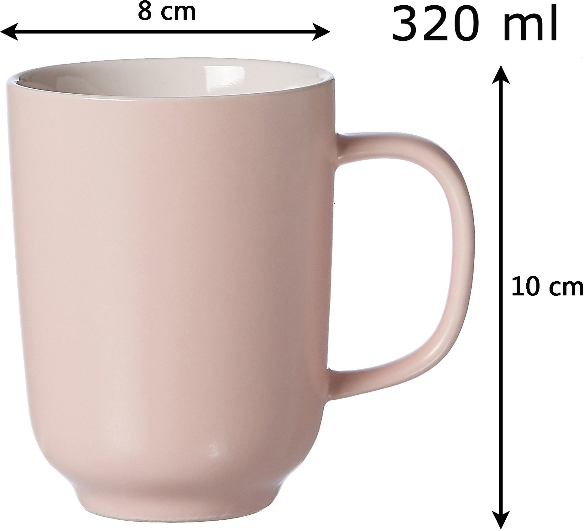Ritzenhoff & Breker Beker Jasper (set, 4-delig)
