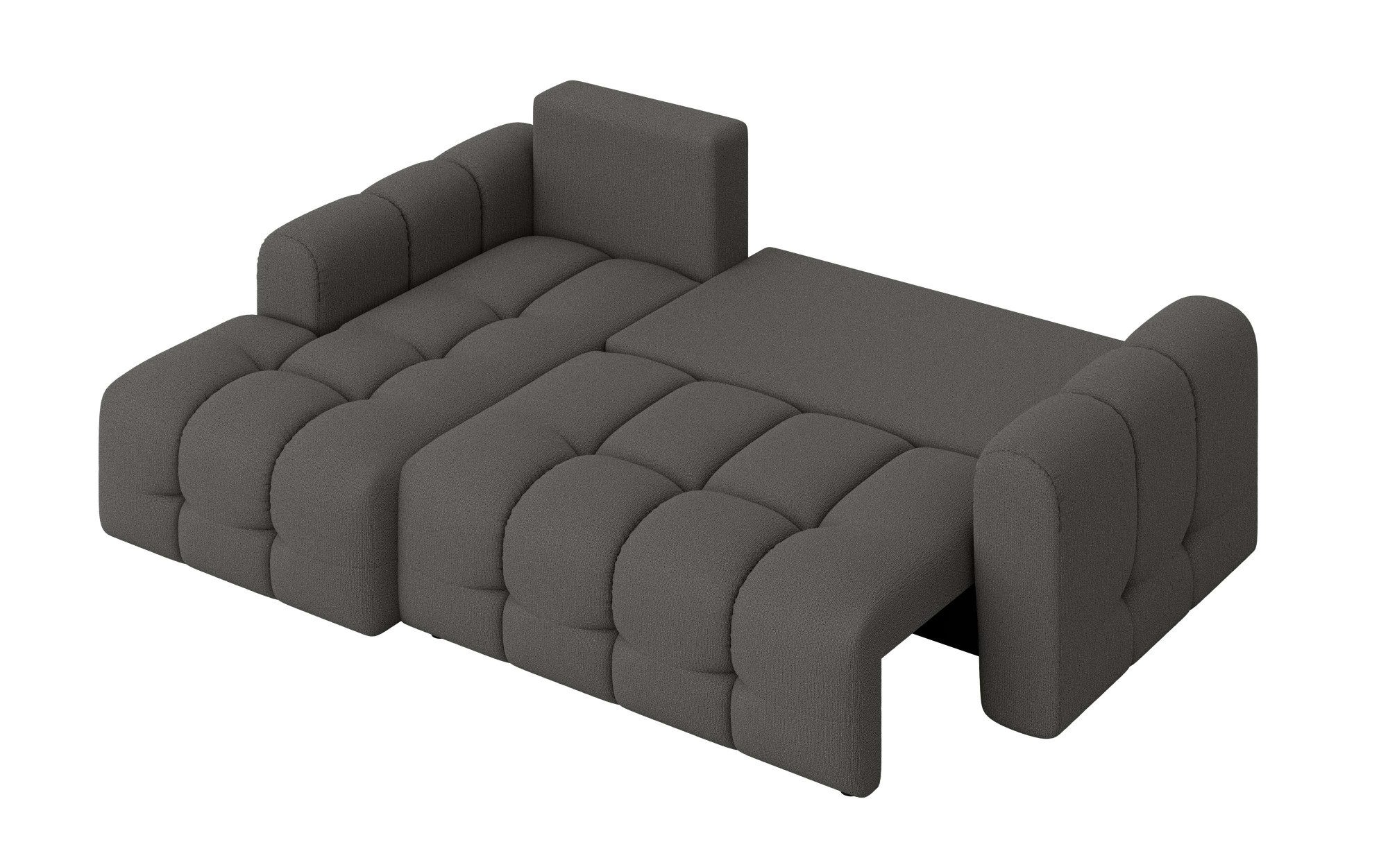 INOSIGN Hoekbank Manilla, optioneel met bedfunctie, B/D/H 265/170/91 cm L-vorm met recamiere rechts/links bestelbaar, golfondersteuning