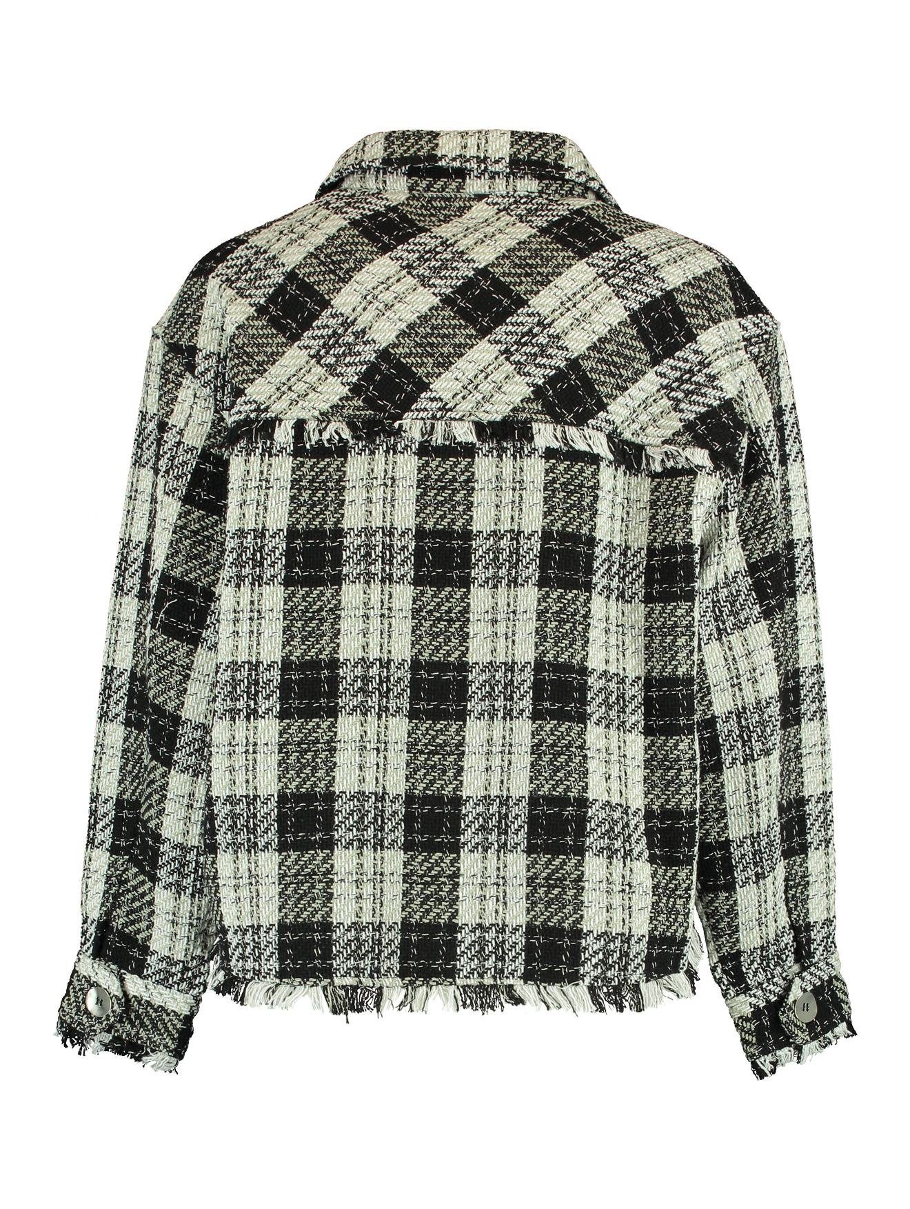 HaILYS Geruite blouse Modell: LS P BL Olive