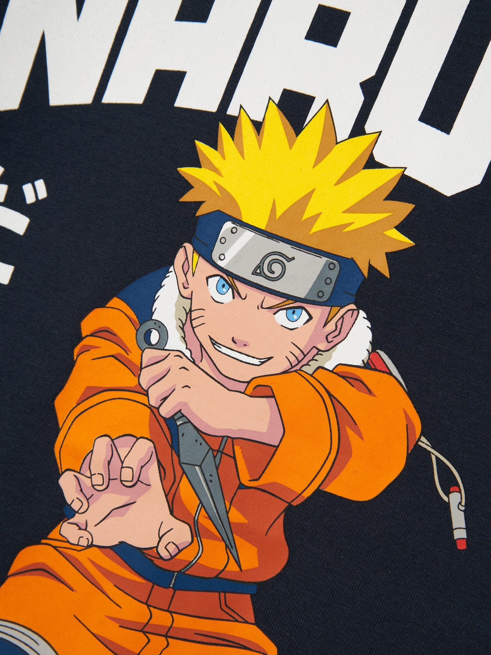 Name It Shirt met print NKMMACAR NARUTO SS TOP NOOS SKY