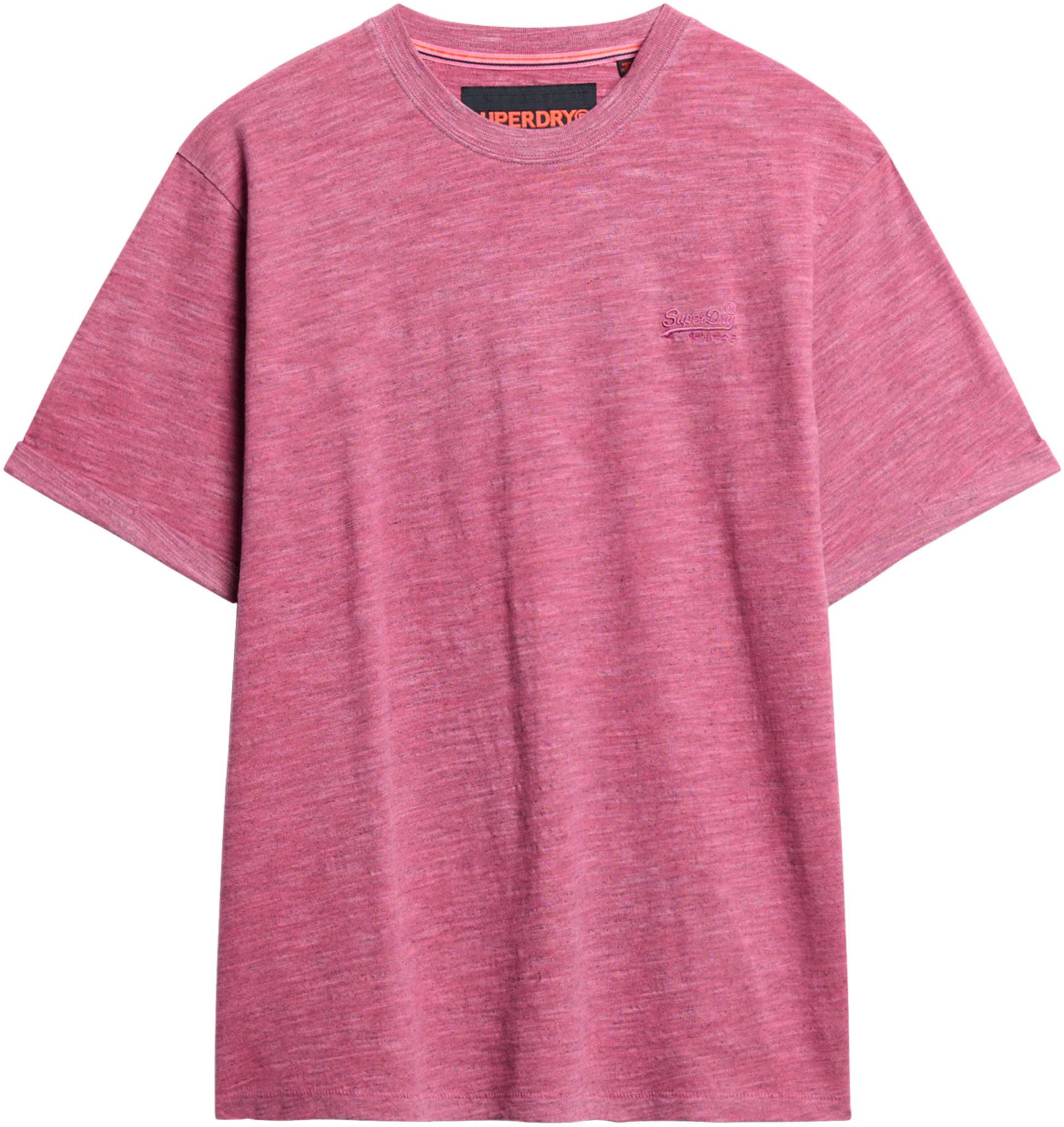 Superdry Shirt met ronde hals OD SLUB MARL T SHIRT