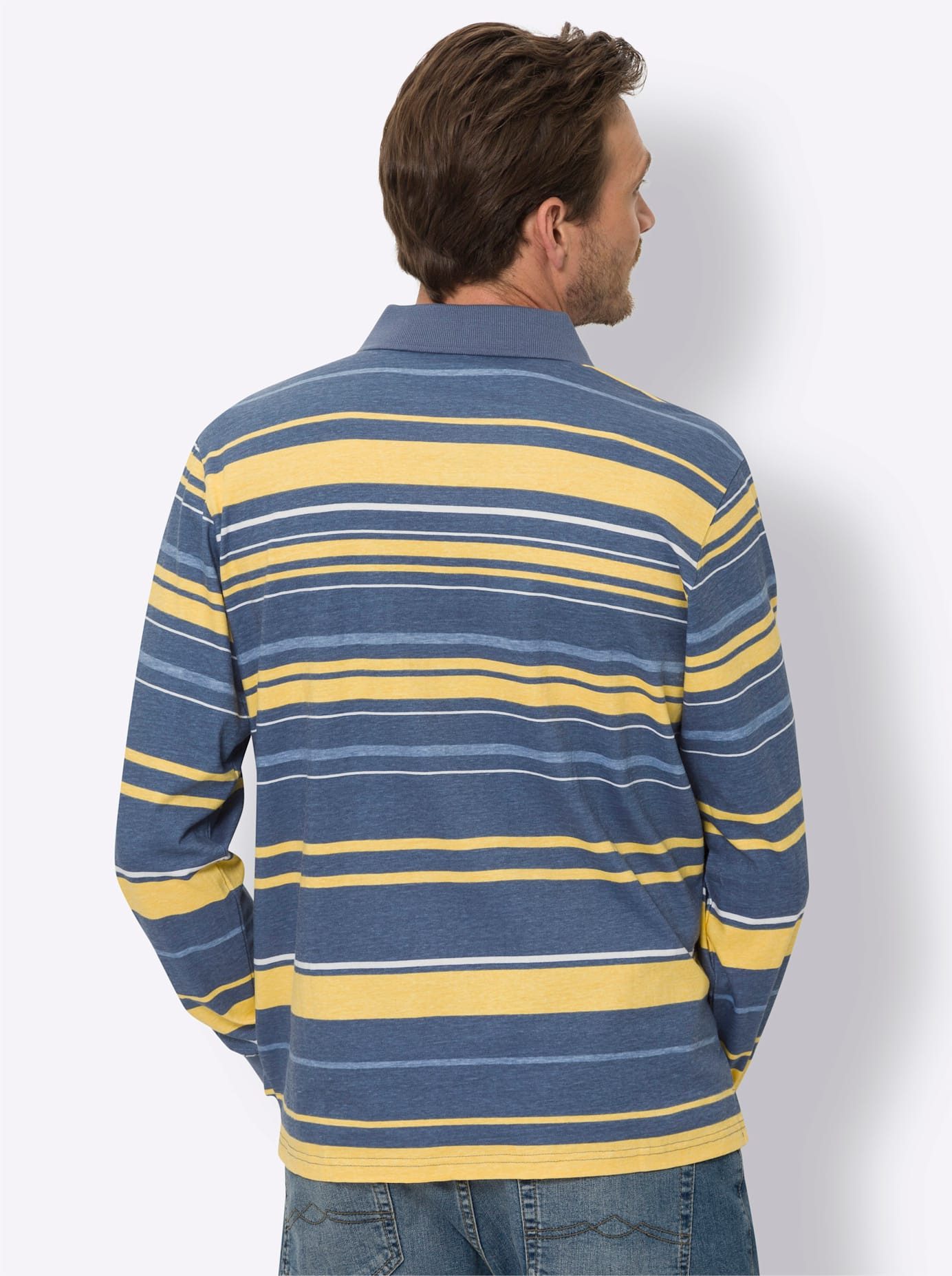 Classic Poloshirt met lange mouwen (1-delig)