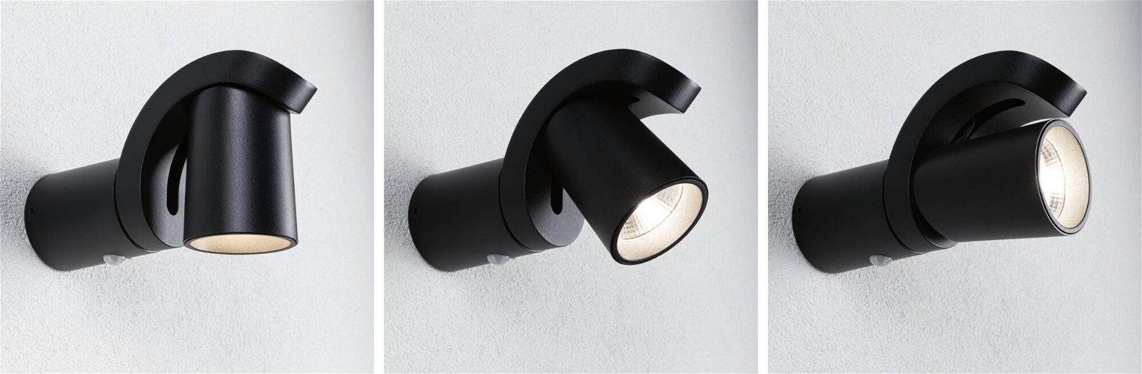 Paulmann Led-wandlamp voor buiten Cuff IP44 76x217mm 3000K 10W 700lm 230V 70° aluminium (1 stuk)