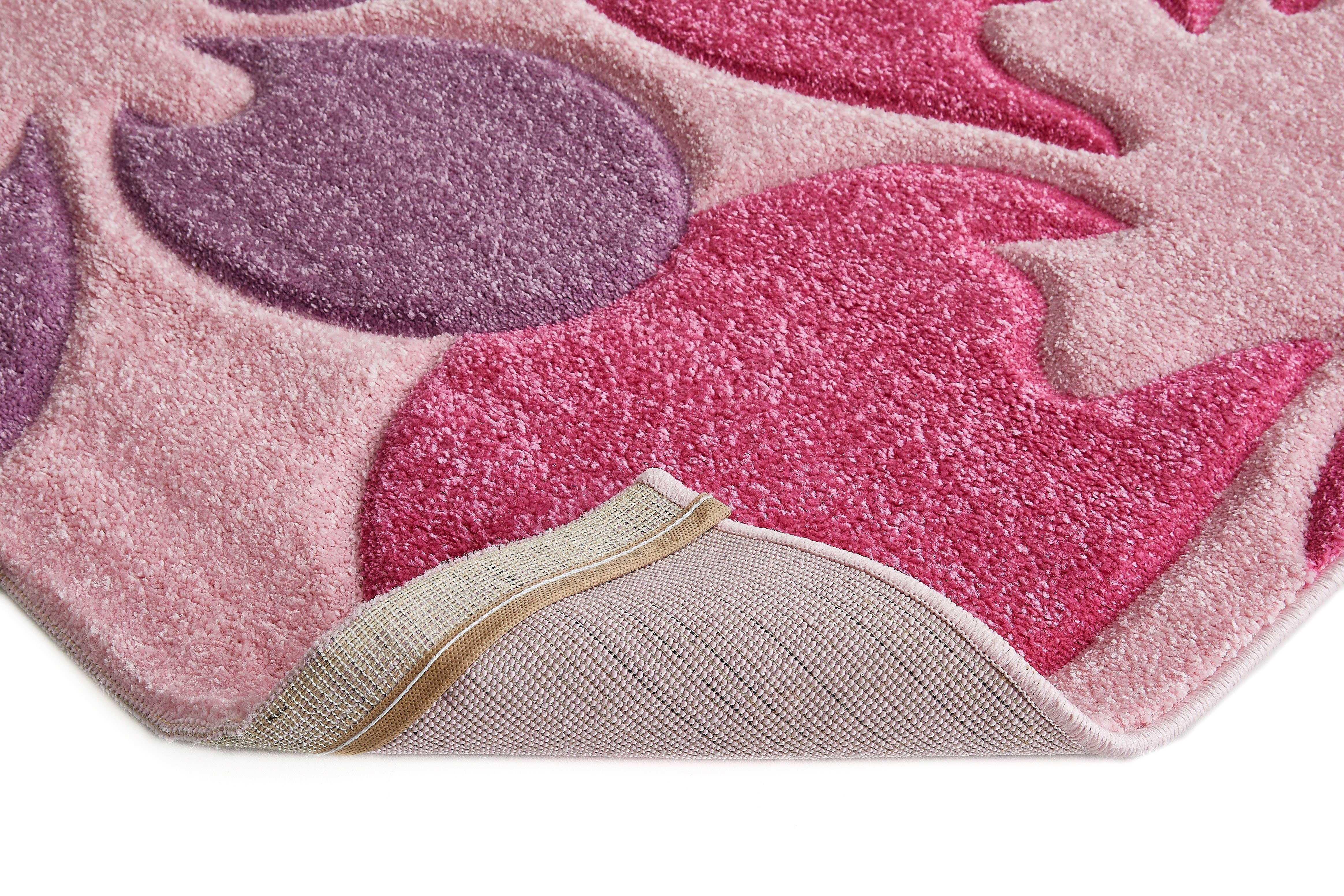 LUXOR living Kindervloerkleed Flair Korte pool, bloemen design, kinderkamer