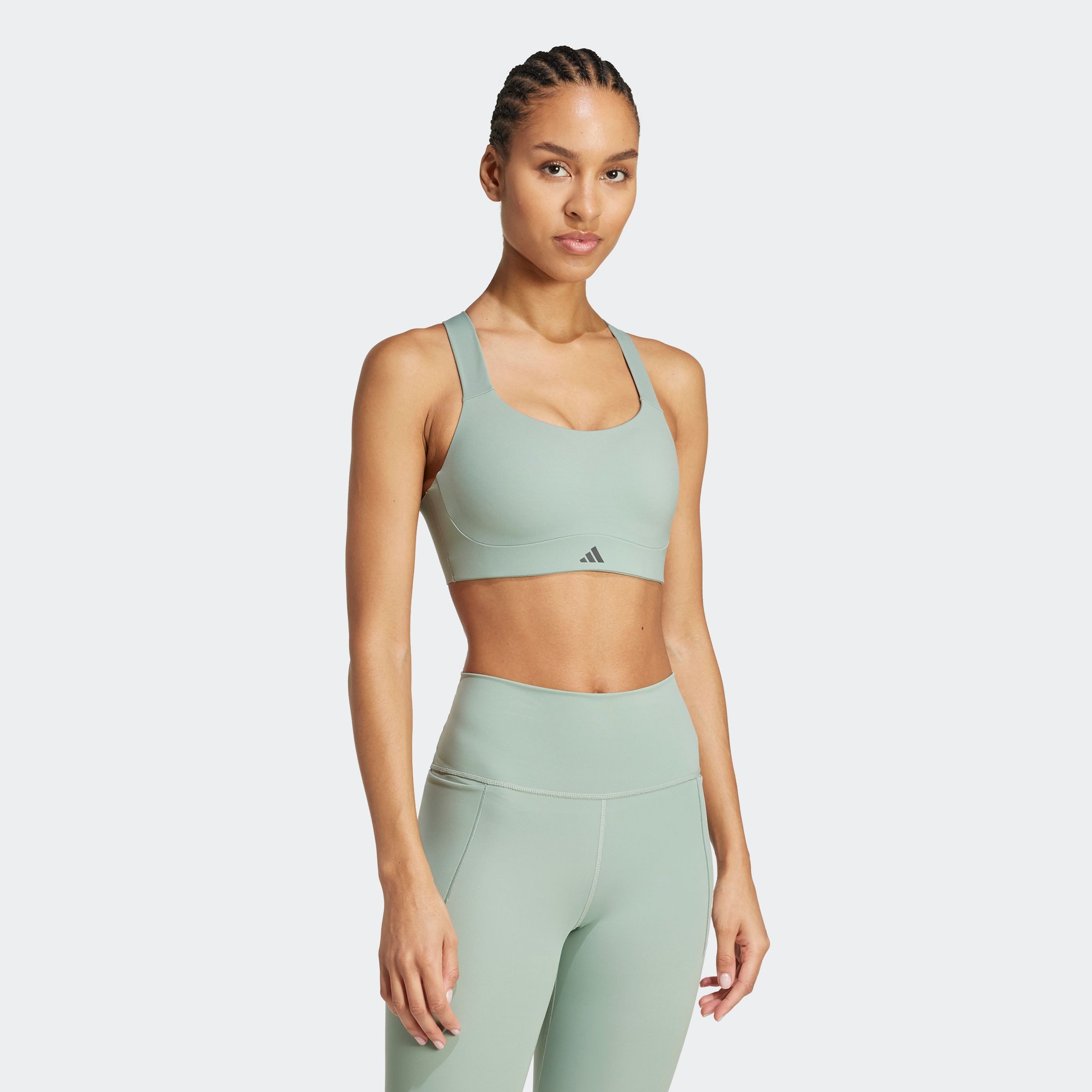 adidas Performance Sport-bh TLRDIM L HS (1-delig)