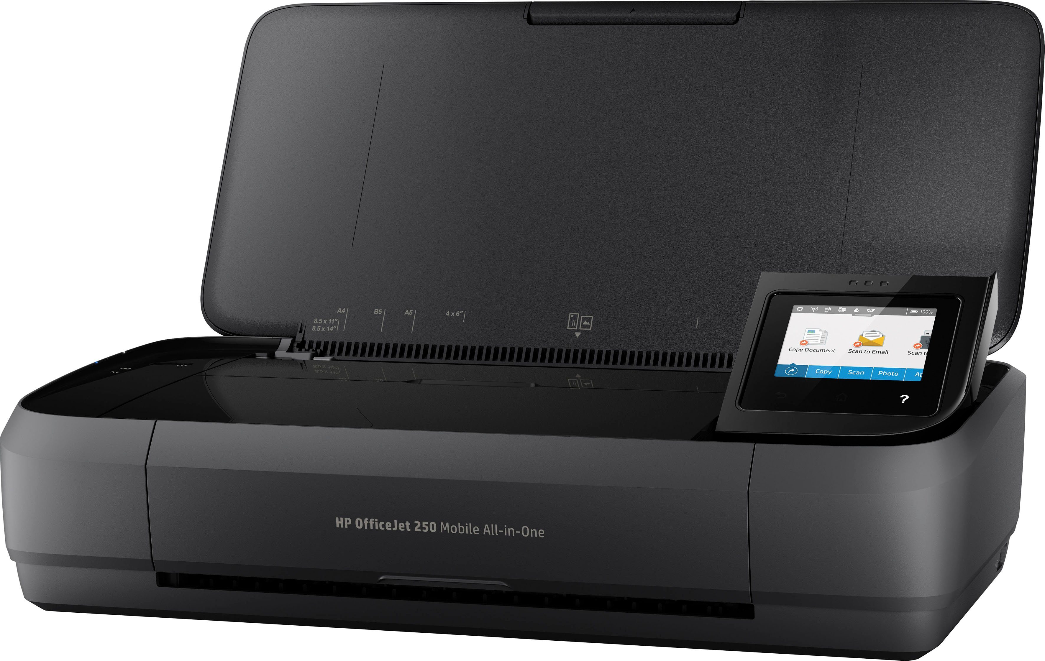 HP Mobiele printer OfficeJet 250 Mobiler All-in-One-Printer