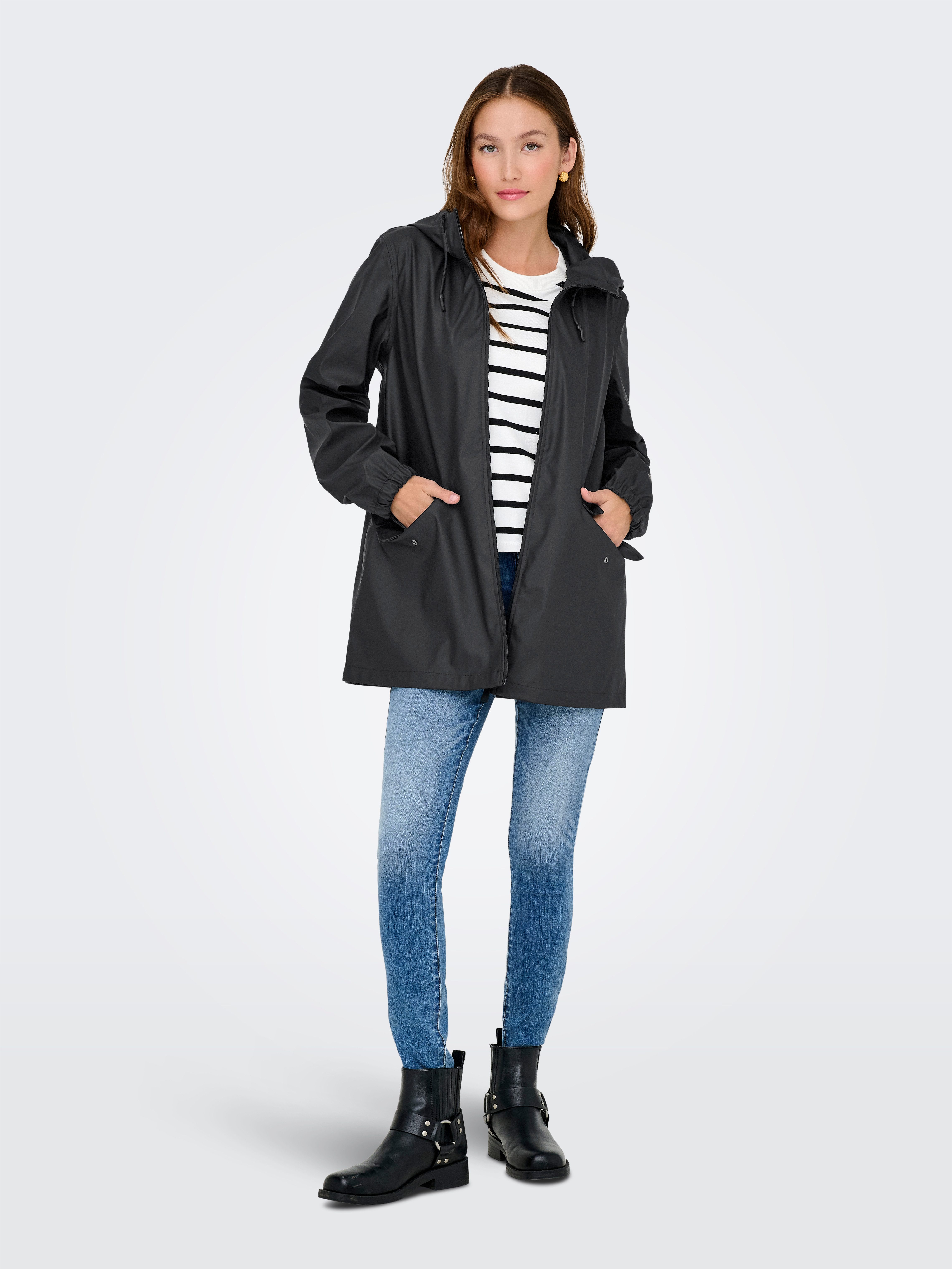 JDY Outdoorjack JDYMULAN RAINCOAT OTW SIJ NOOS